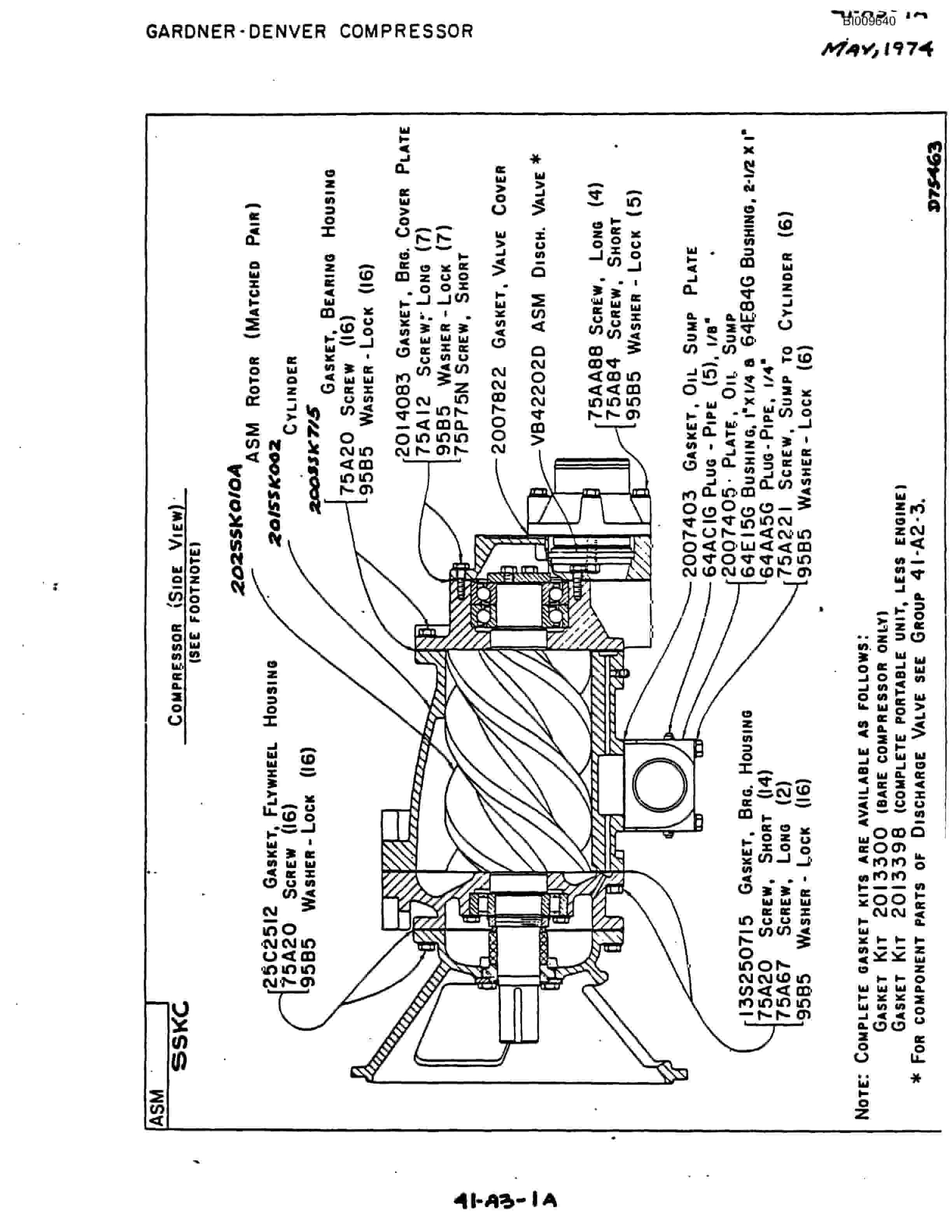 Bucyrus RDC-16 Blasthole Drill Parts Catalog BI009640-4