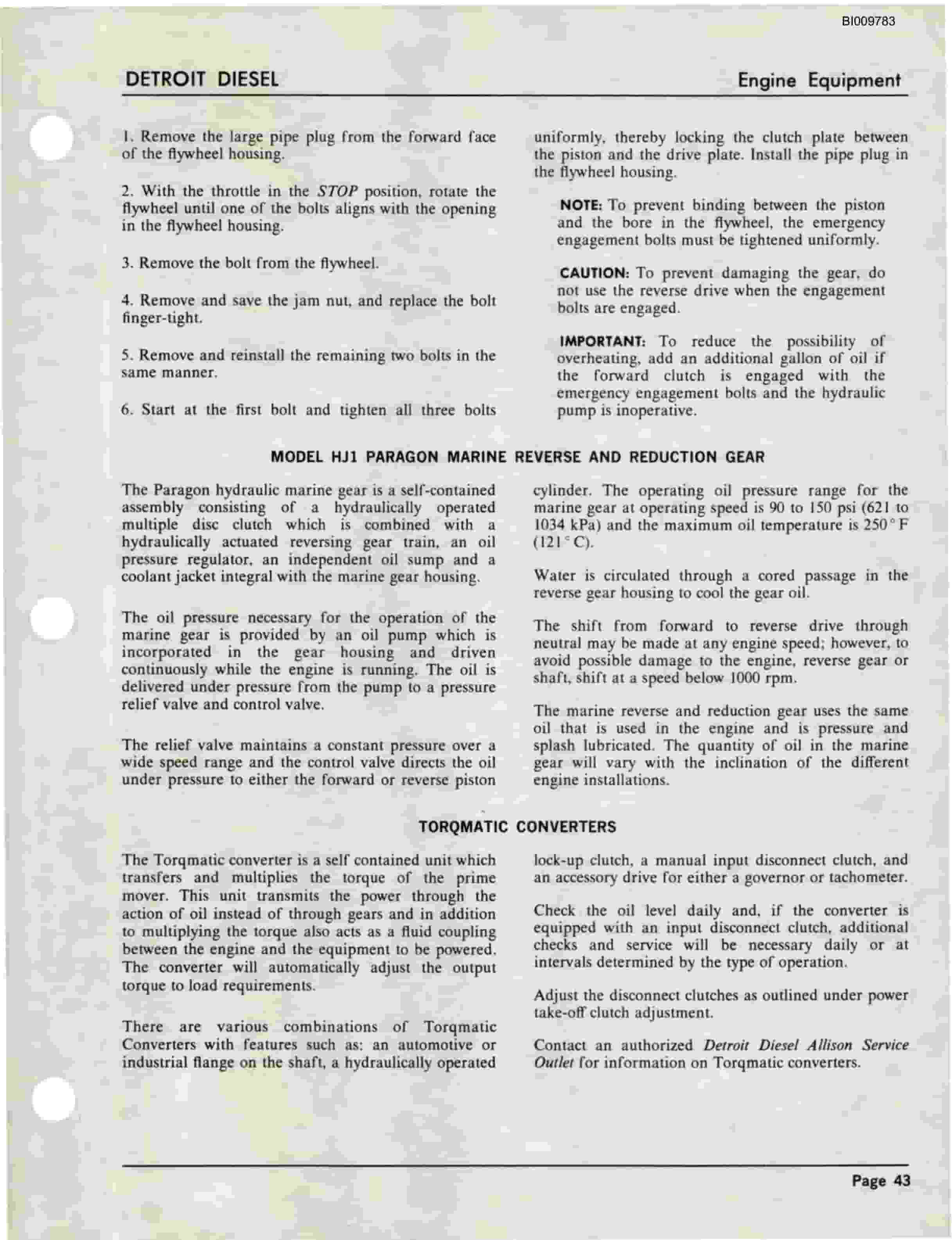 Bucyrus RDC-16 Blasthole Drill Parts Catalog BI009783-3