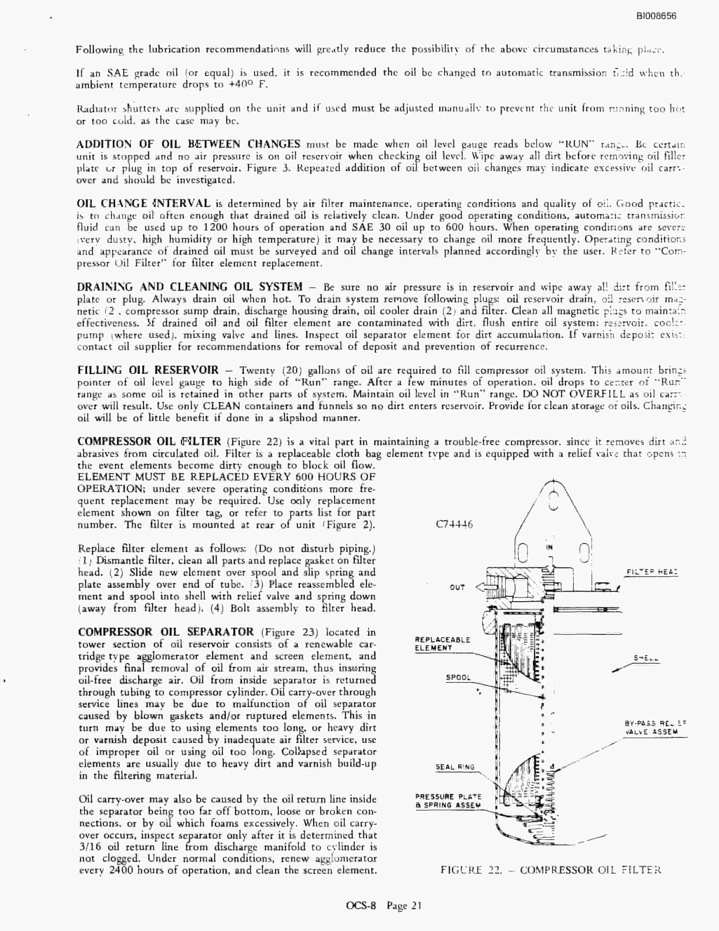 Bucyrus RDC-16 Parts Catalog BI008656-5
