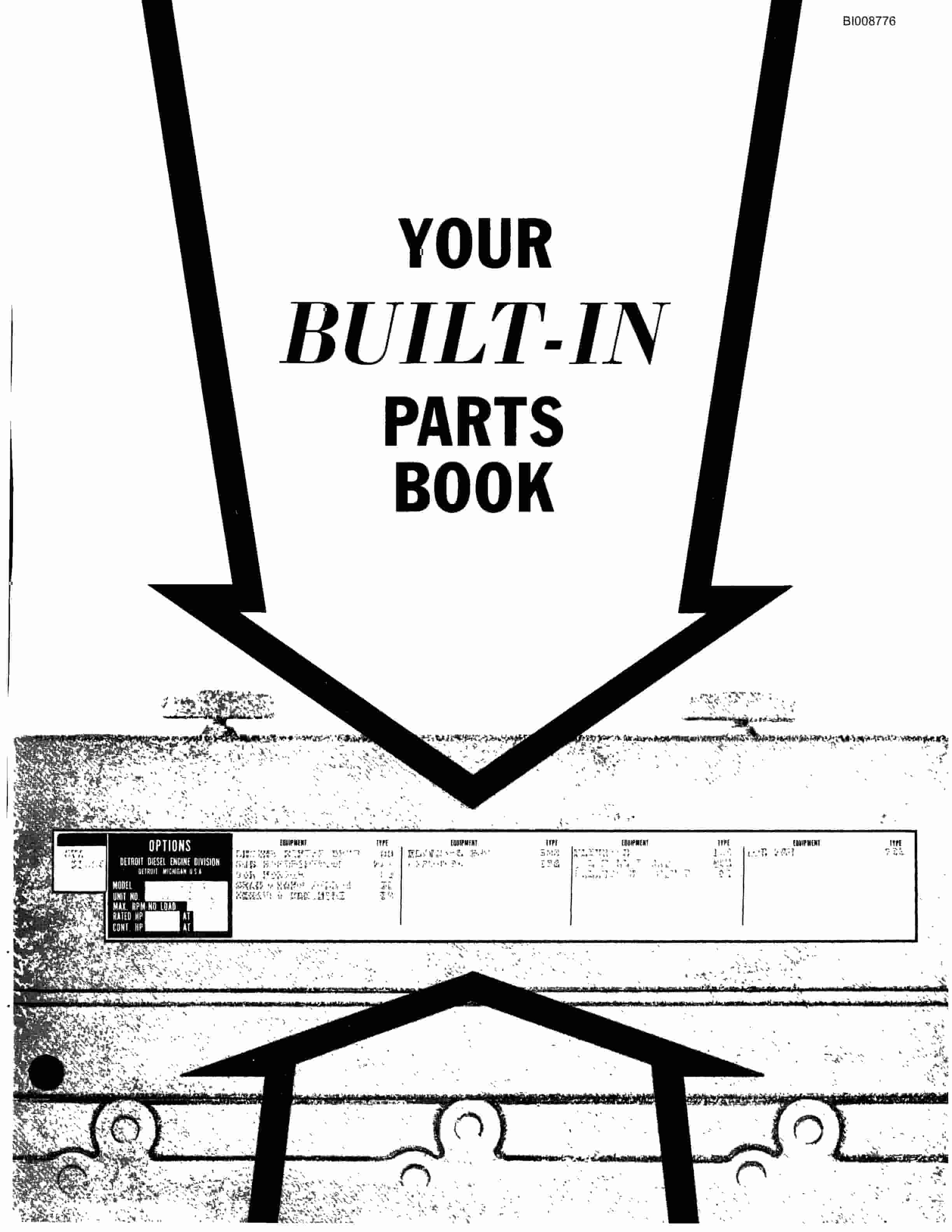 Bucyrus RDC-16 Parts Catalog BI008776-3