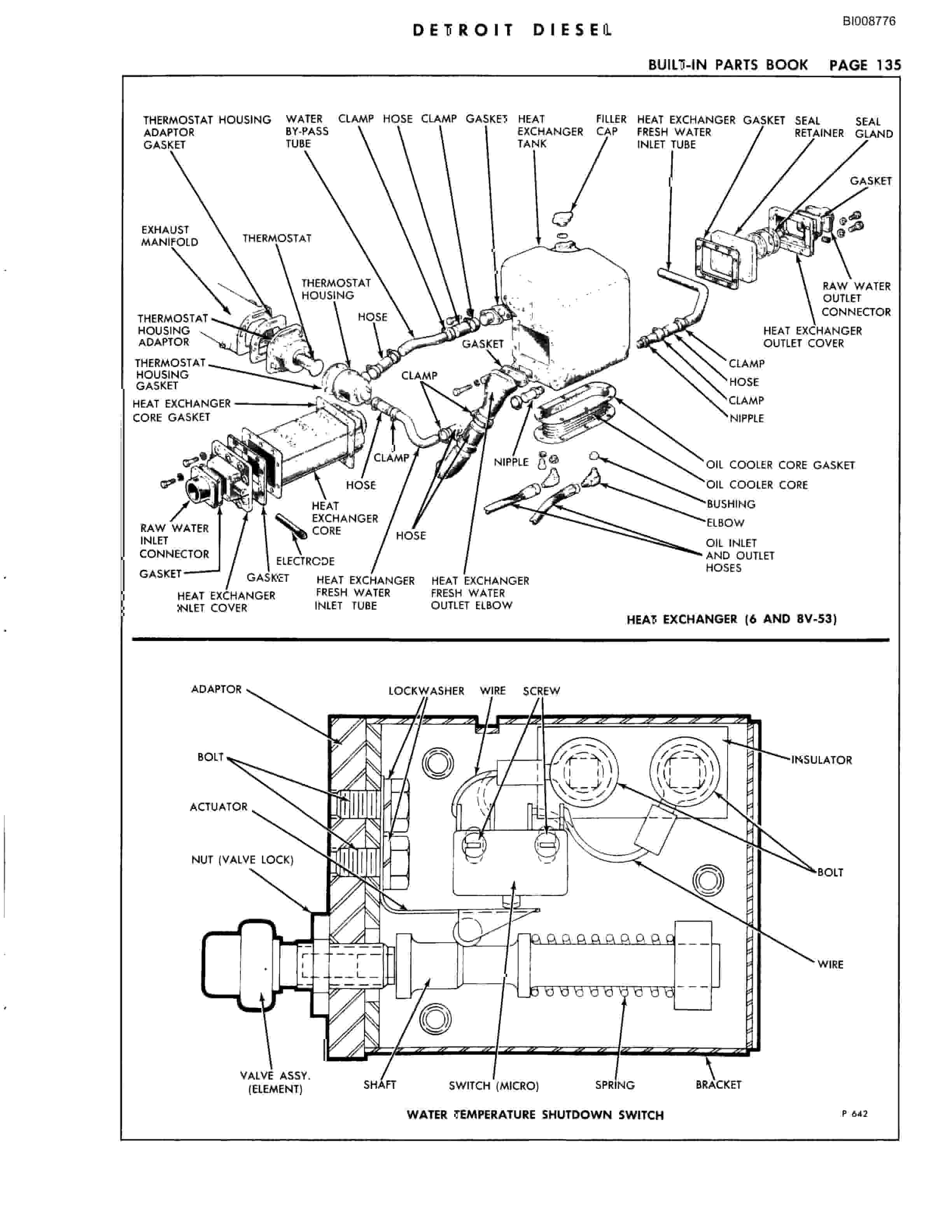 Bucyrus RDC-16 Parts Catalog BI008776-4