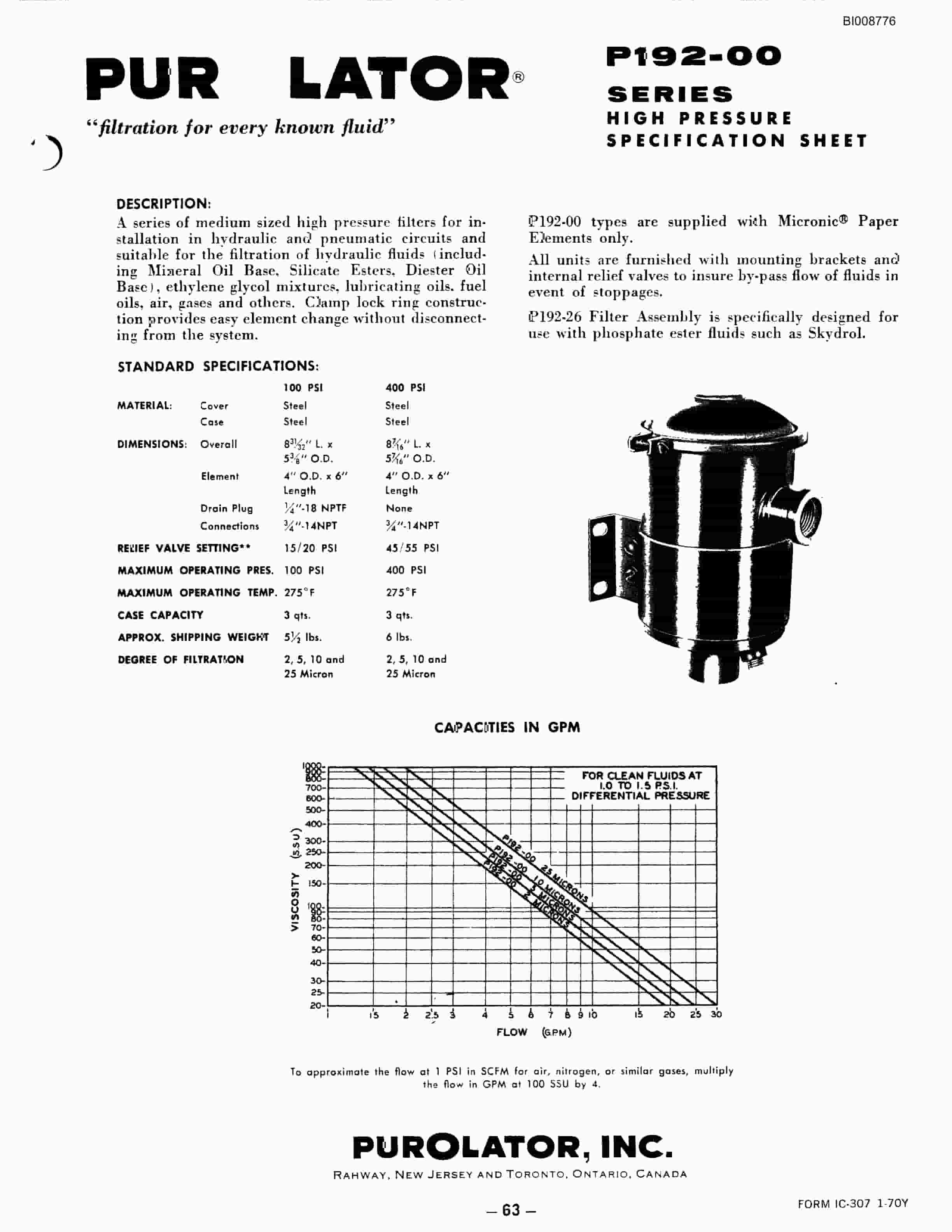 Bucyrus RDC-16 Parts Catalog BI008776-5
