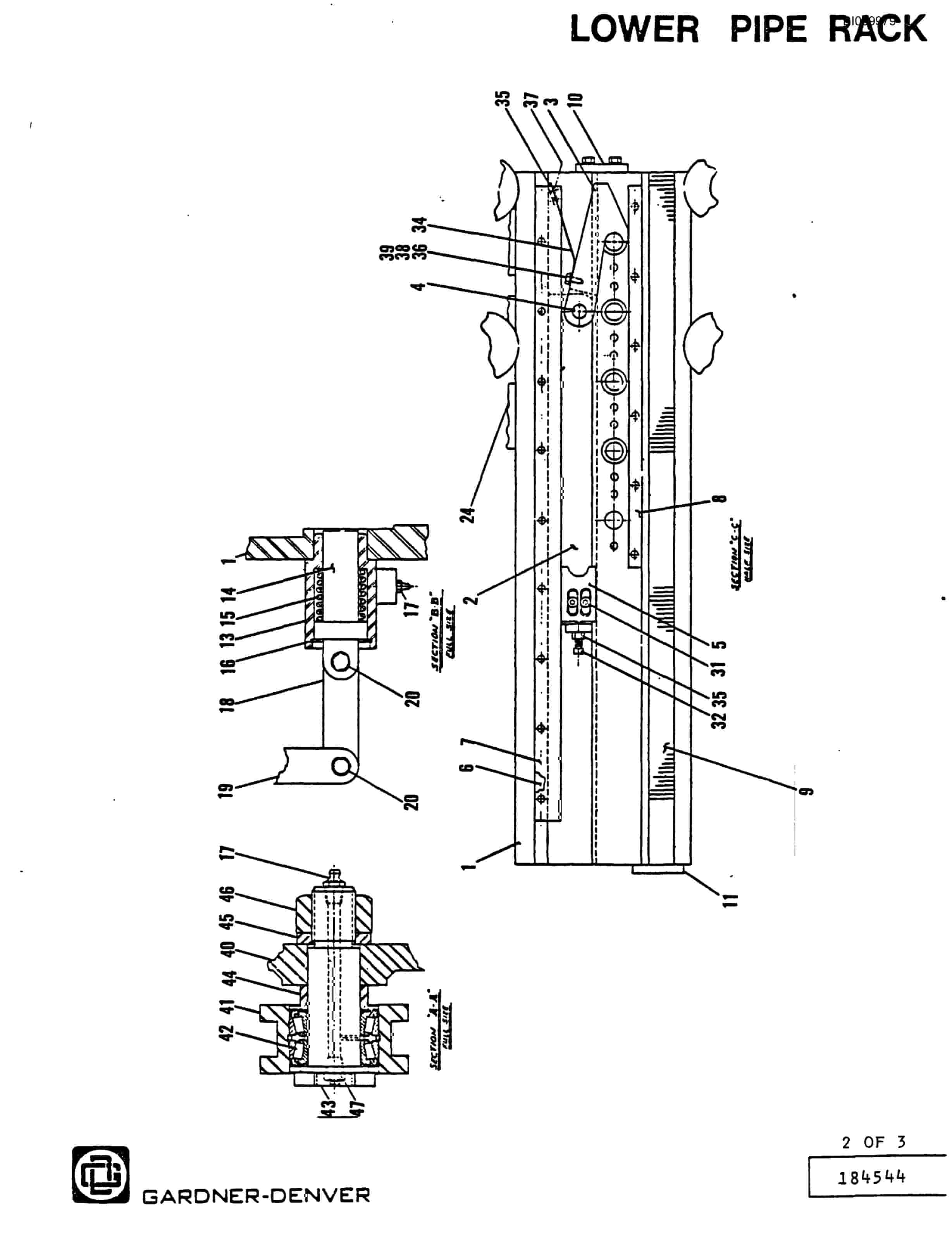 Bucyrus RDC-16 Parts Catalog BI009979-2