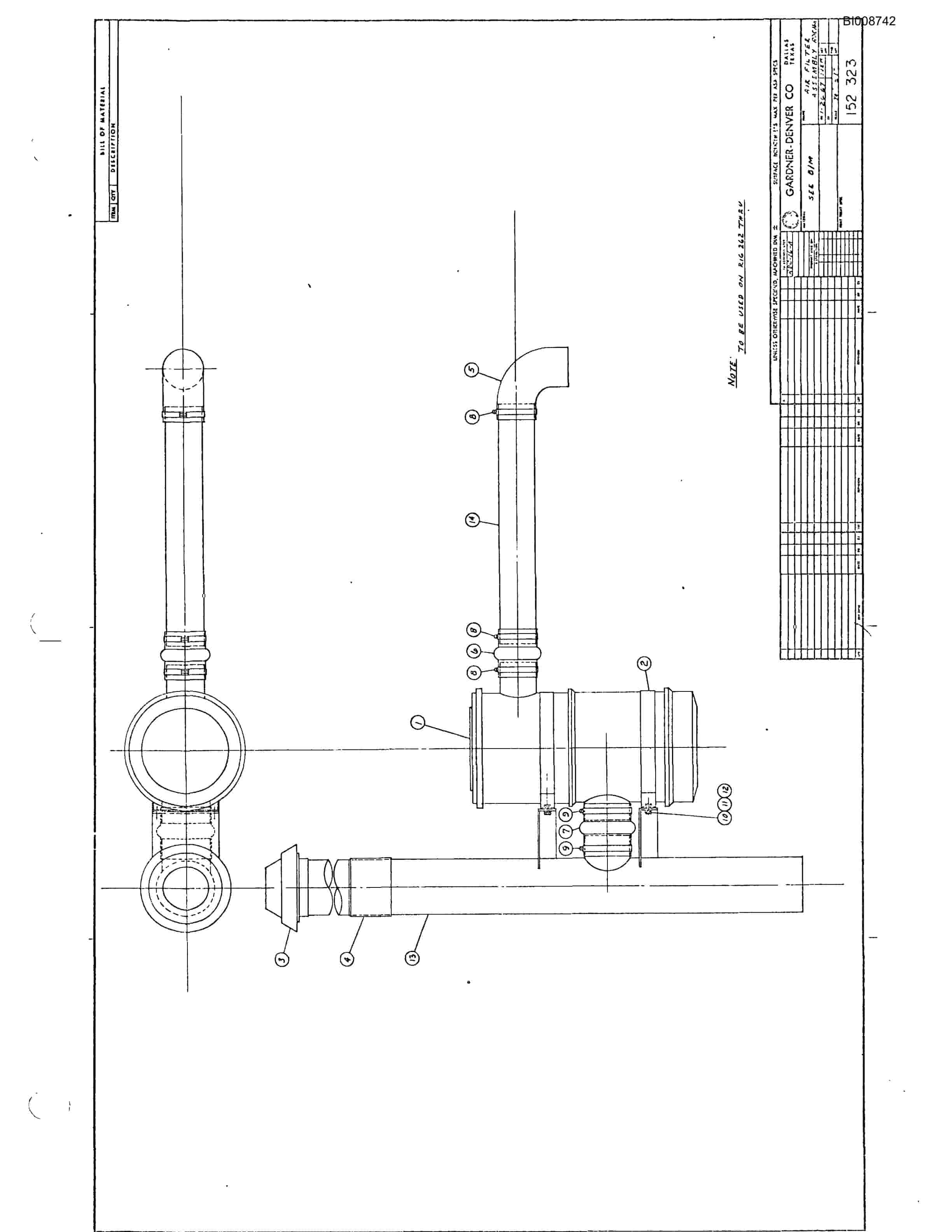 Bucyrus RDC-16A Parts Catalog BI008742-3