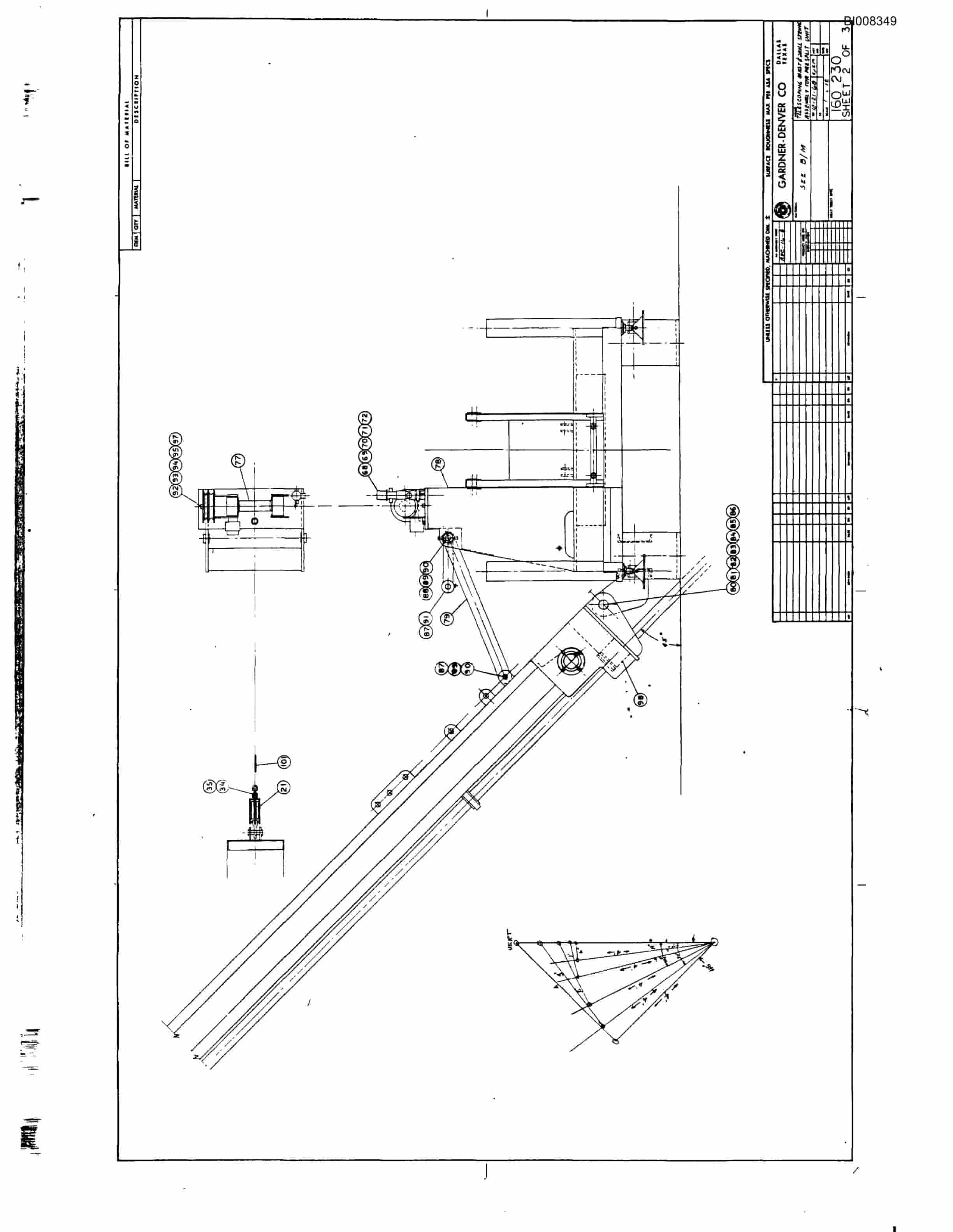 Bucyrus RDC-16A1 Parts Catalog BI008349-4