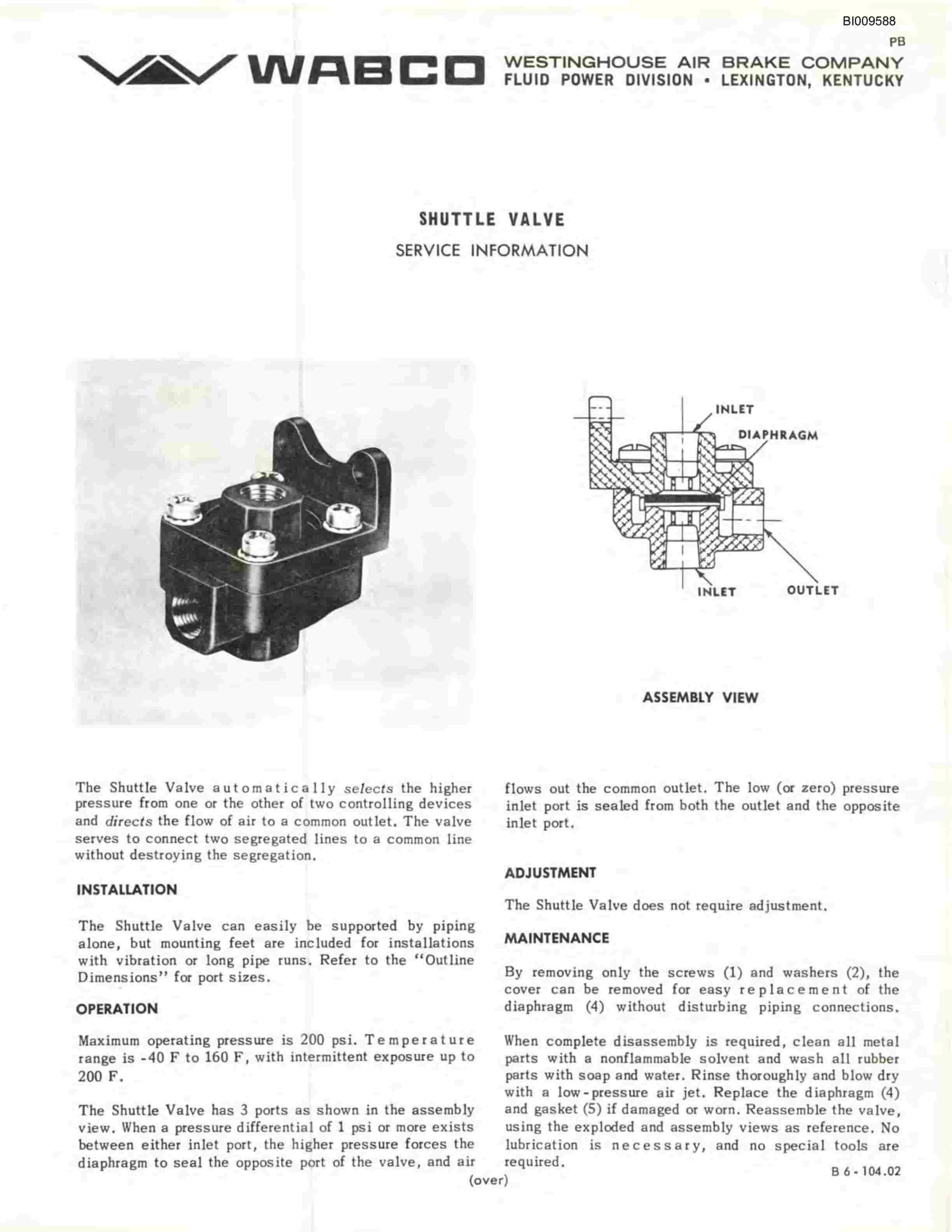 Bucyrus RDC-30-173 Parts Catalog BI009588-5