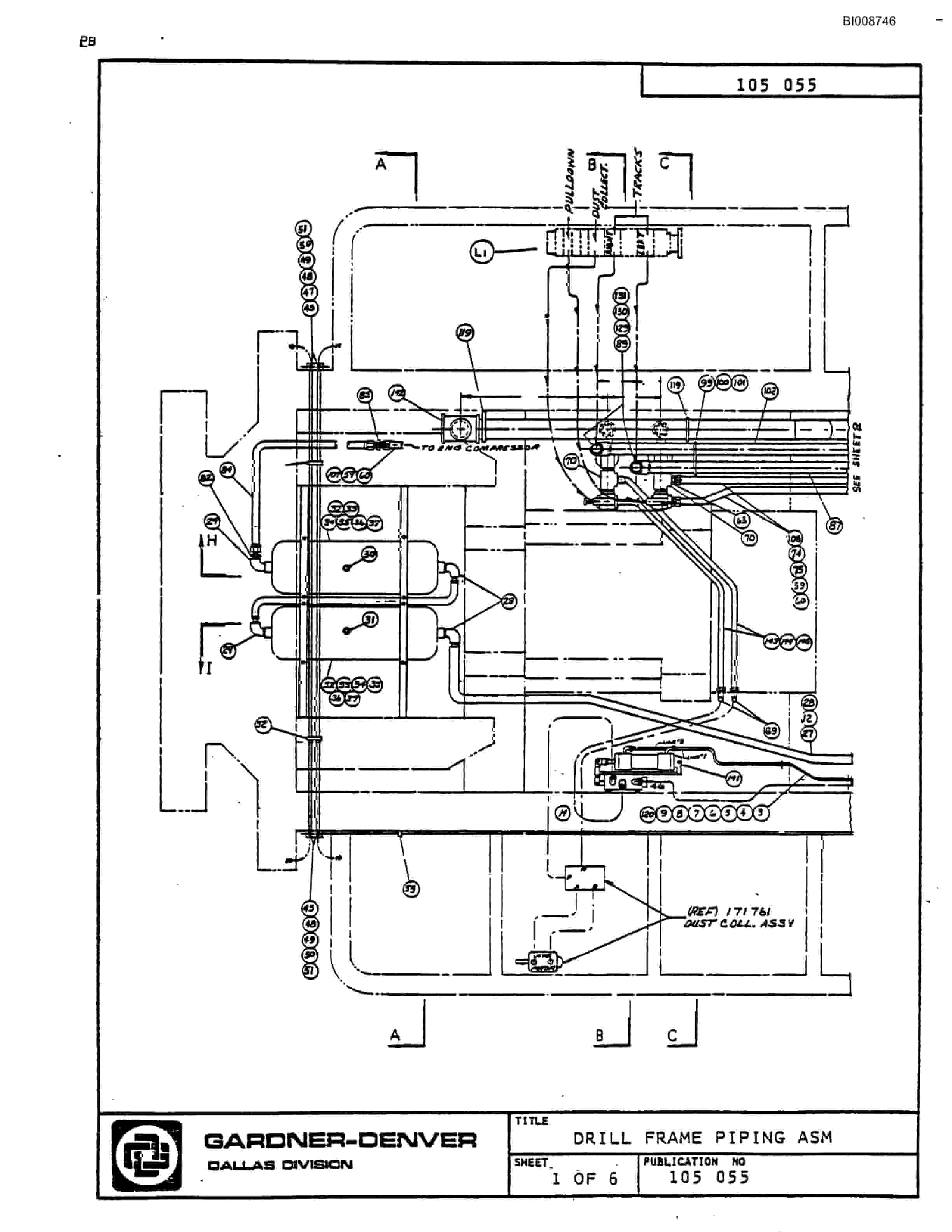 Bucyrus RDC-30 Parts Catalog BI008746-4