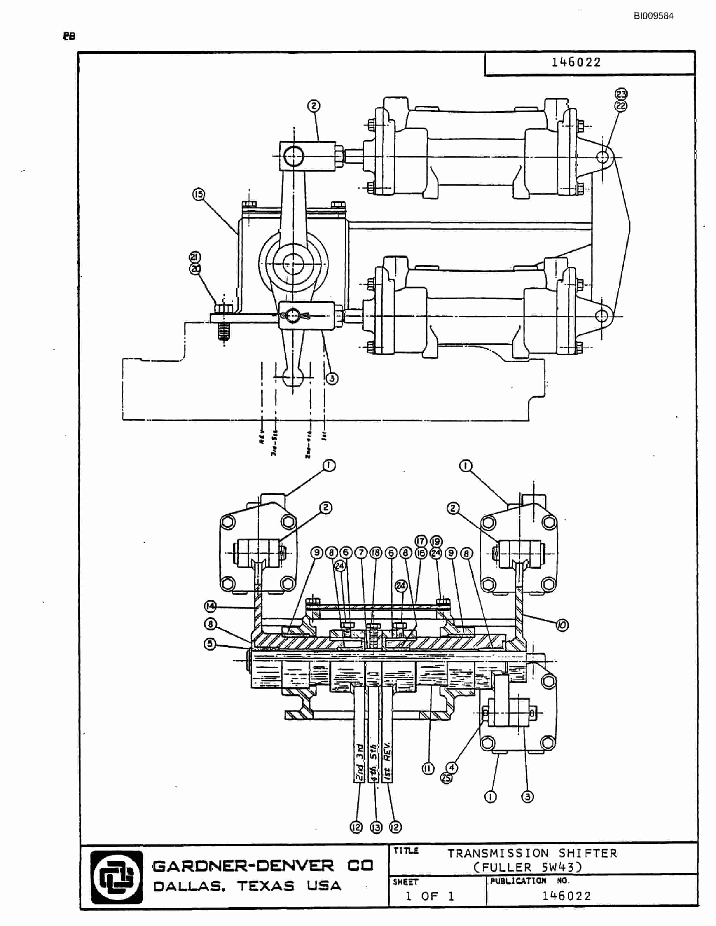 Bucyrus RDC-30 Parts Catalog BI009584-2