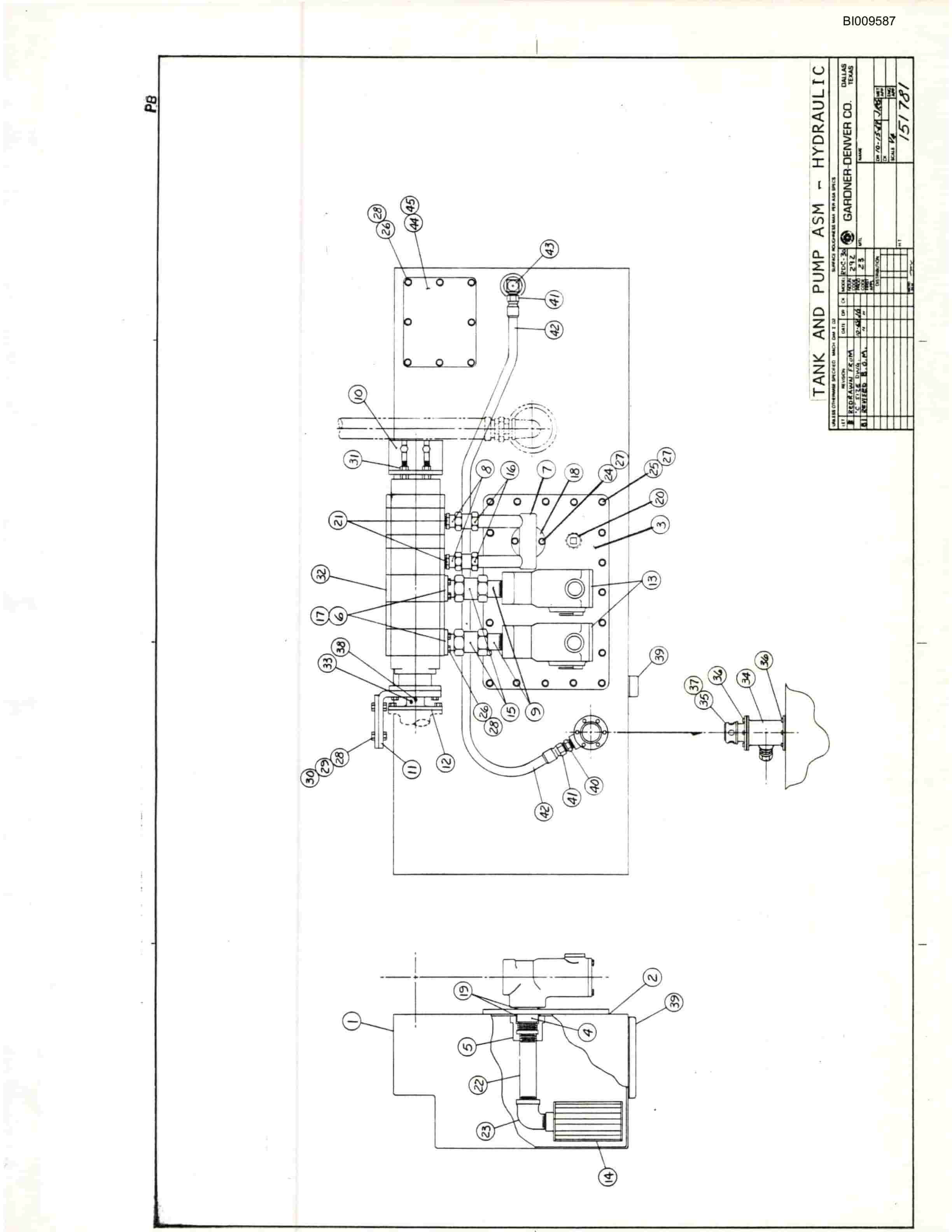 Bucyrus RDC-30 Parts Catalog BI009587-5