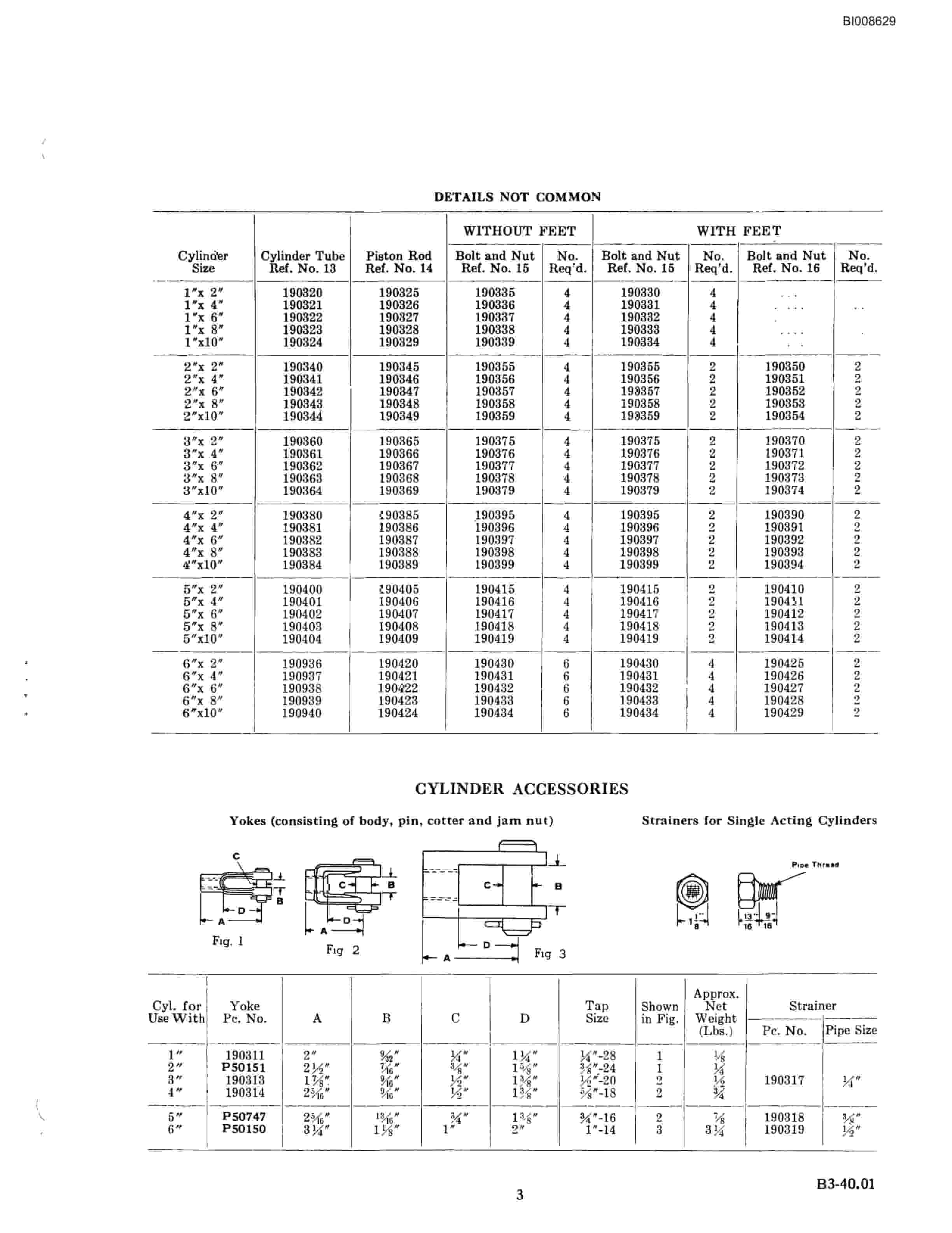 Bucyrus RDC-630-66-101 Parts Catalog BI008629-3