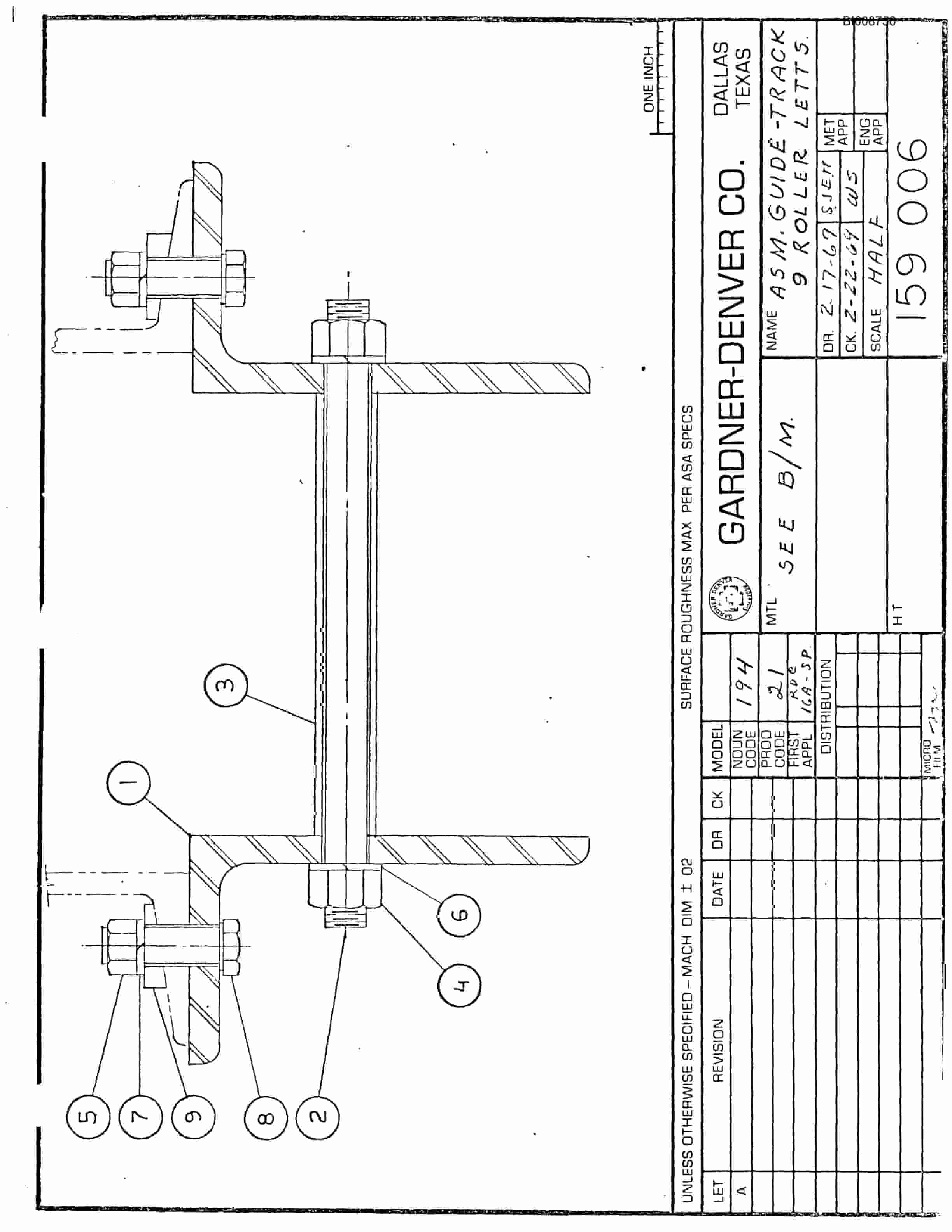 Bucyrus RDC11 Rotary Blasthole Drill Parts Catalog BI008756-2