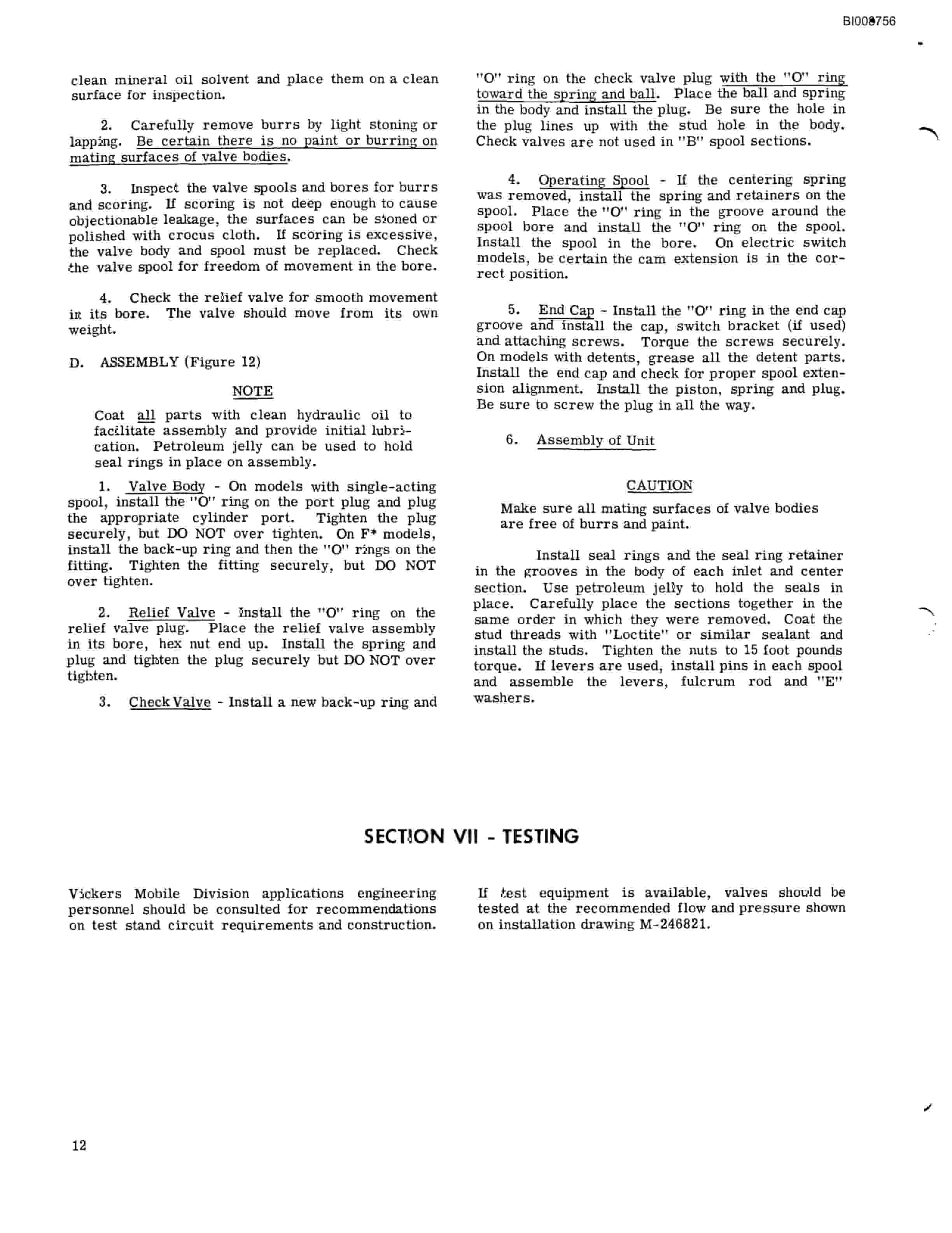 Bucyrus RDC11 Rotary Blasthole Drill Parts Catalog BI008756-5