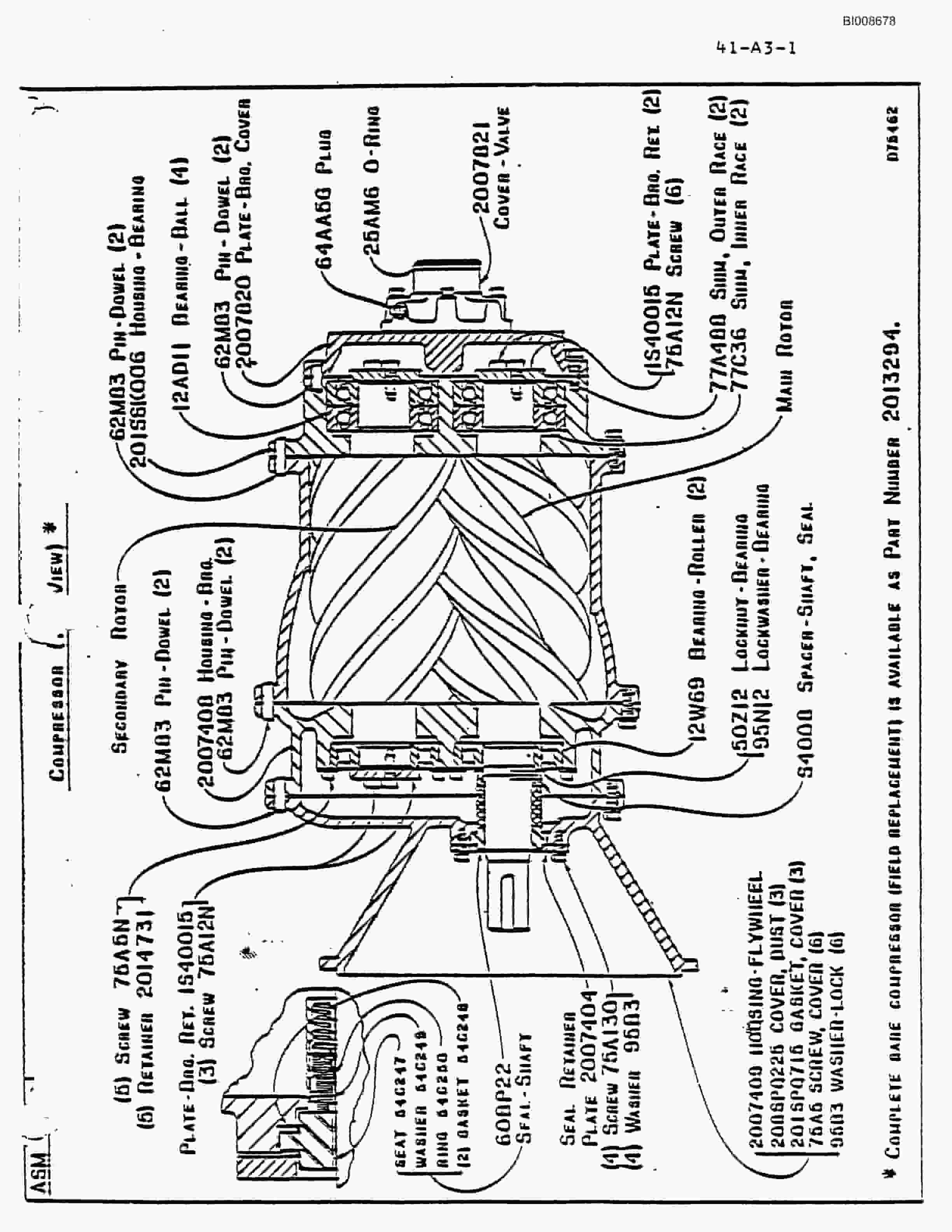 Bucyrus RDC16 Rotary Blasthole Drill Parts Catalog BI008678-5