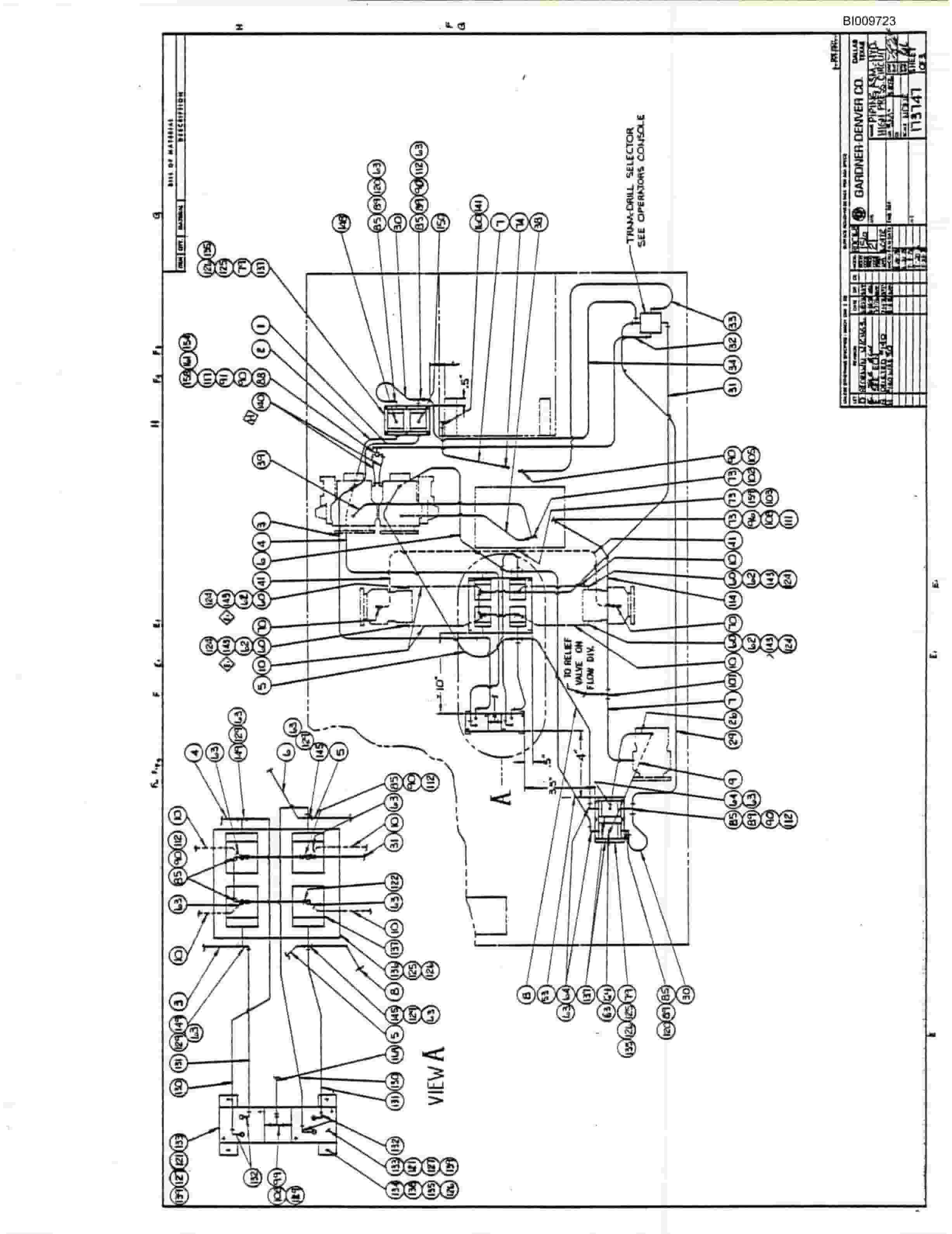 Bucyrus RDC16B-750 Parts Catalog BI009723-5