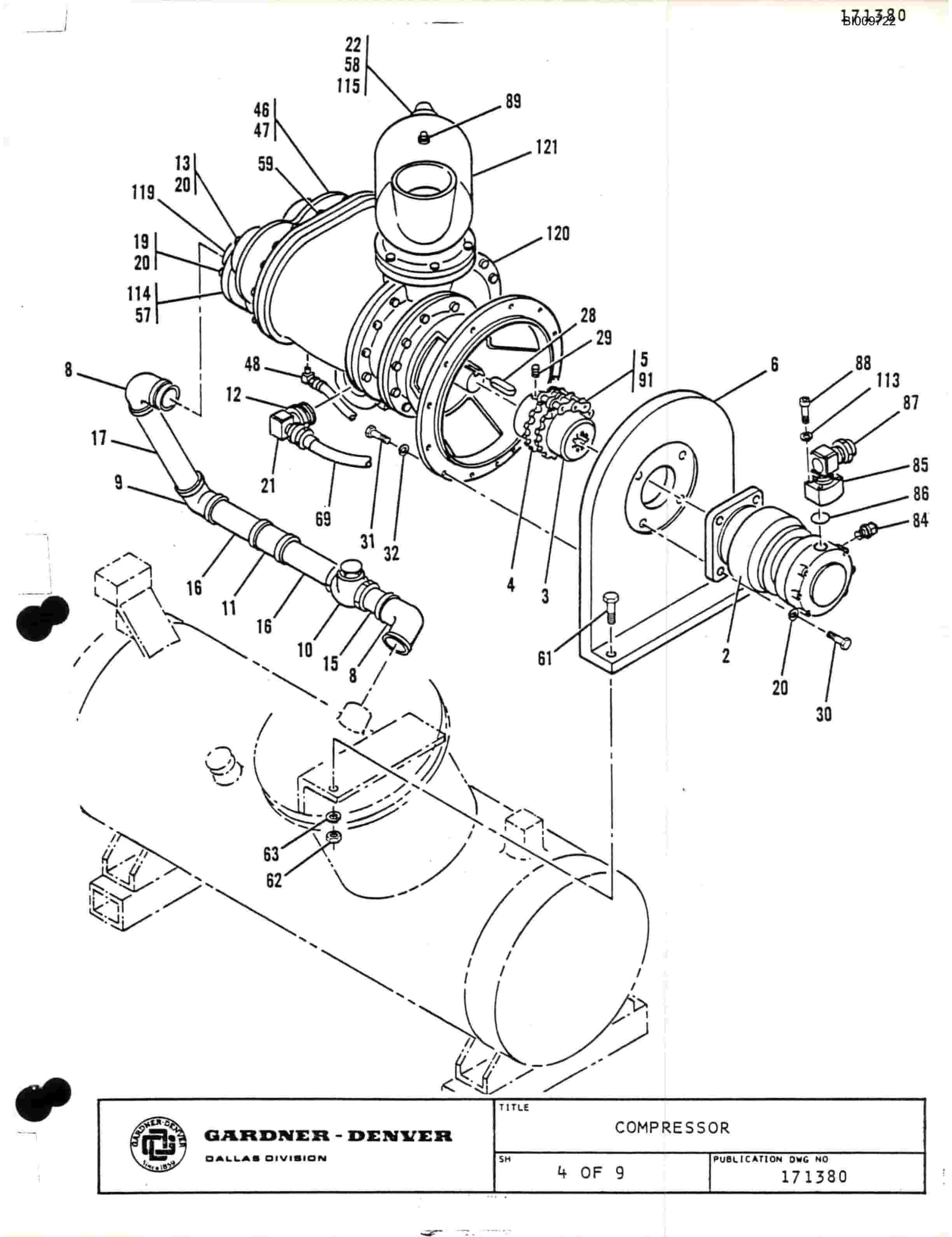 Bucyrus RDC16B-940 Parts Catalog BI009722-5