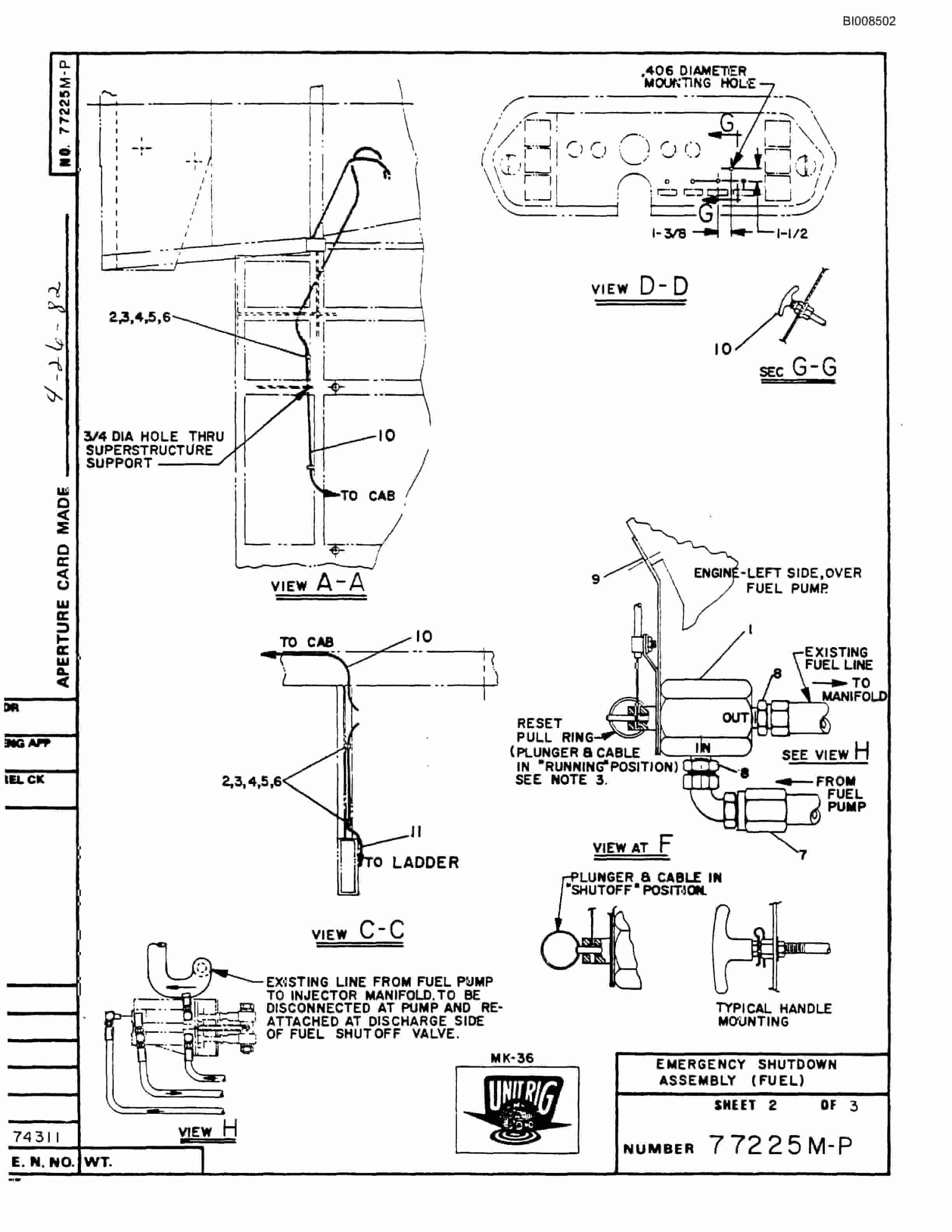 Bucyrus RM-100 Parts Catalog BI008502-3