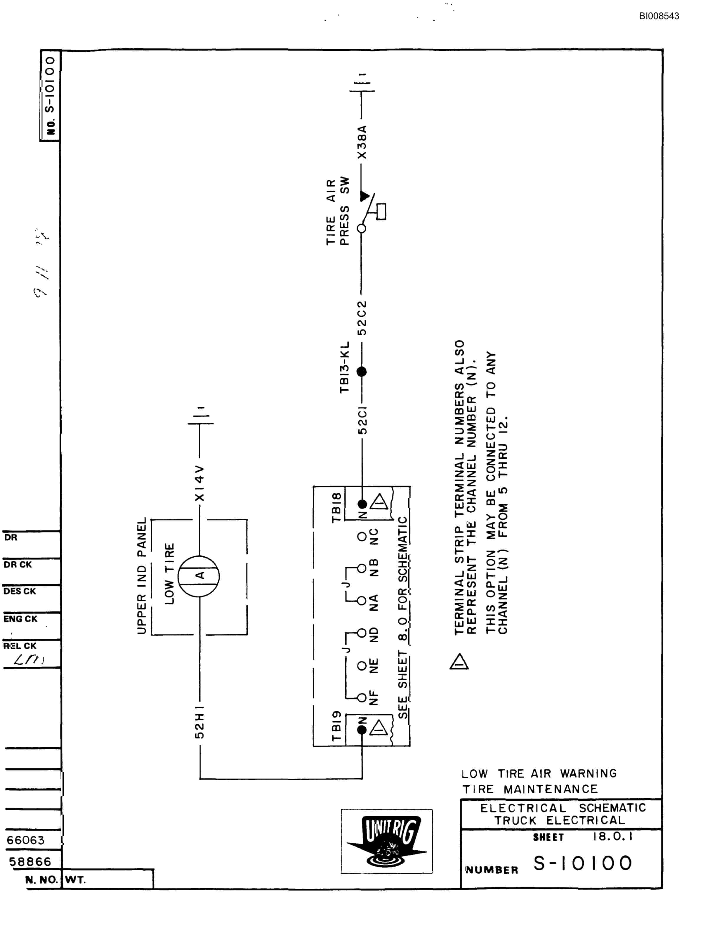 Bucyrus RM-100 Parts Catalog BI008543-5