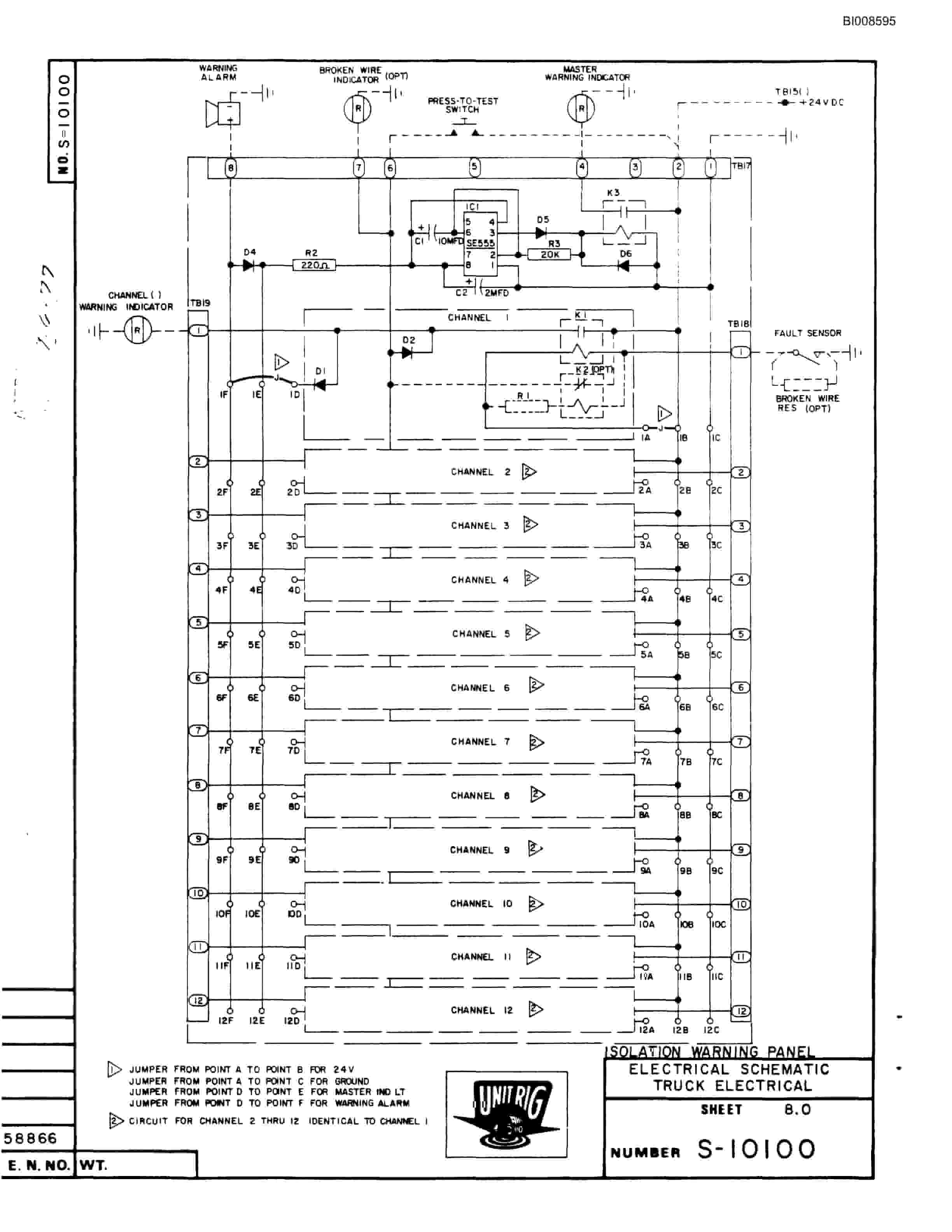 Bucyrus RM-120-17 Parts Catalog BI008595-4