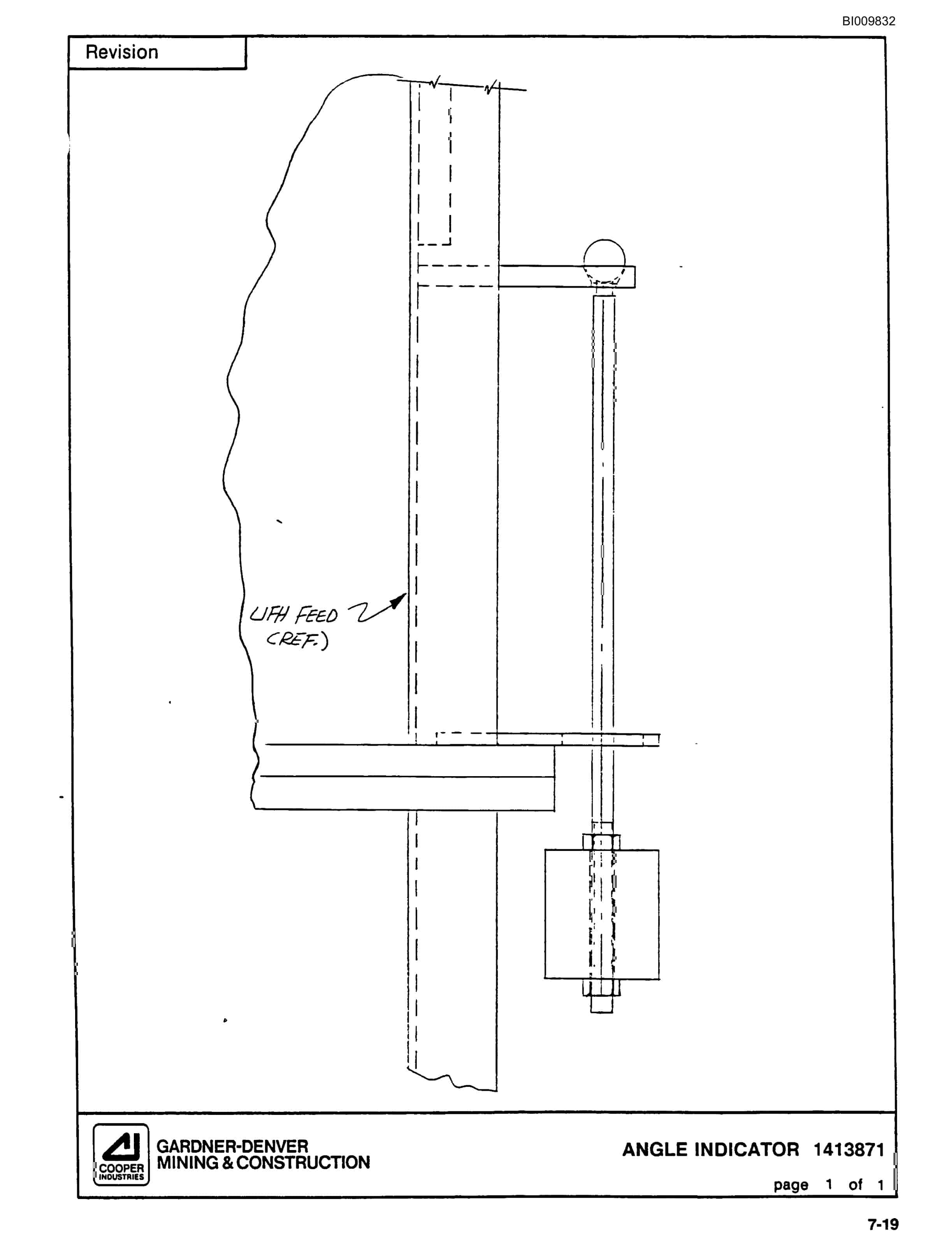 Bucyrus SCH2500, SCH2500A Self Contained Hydraulic Track Drill Parts Catalog BI009832-2
