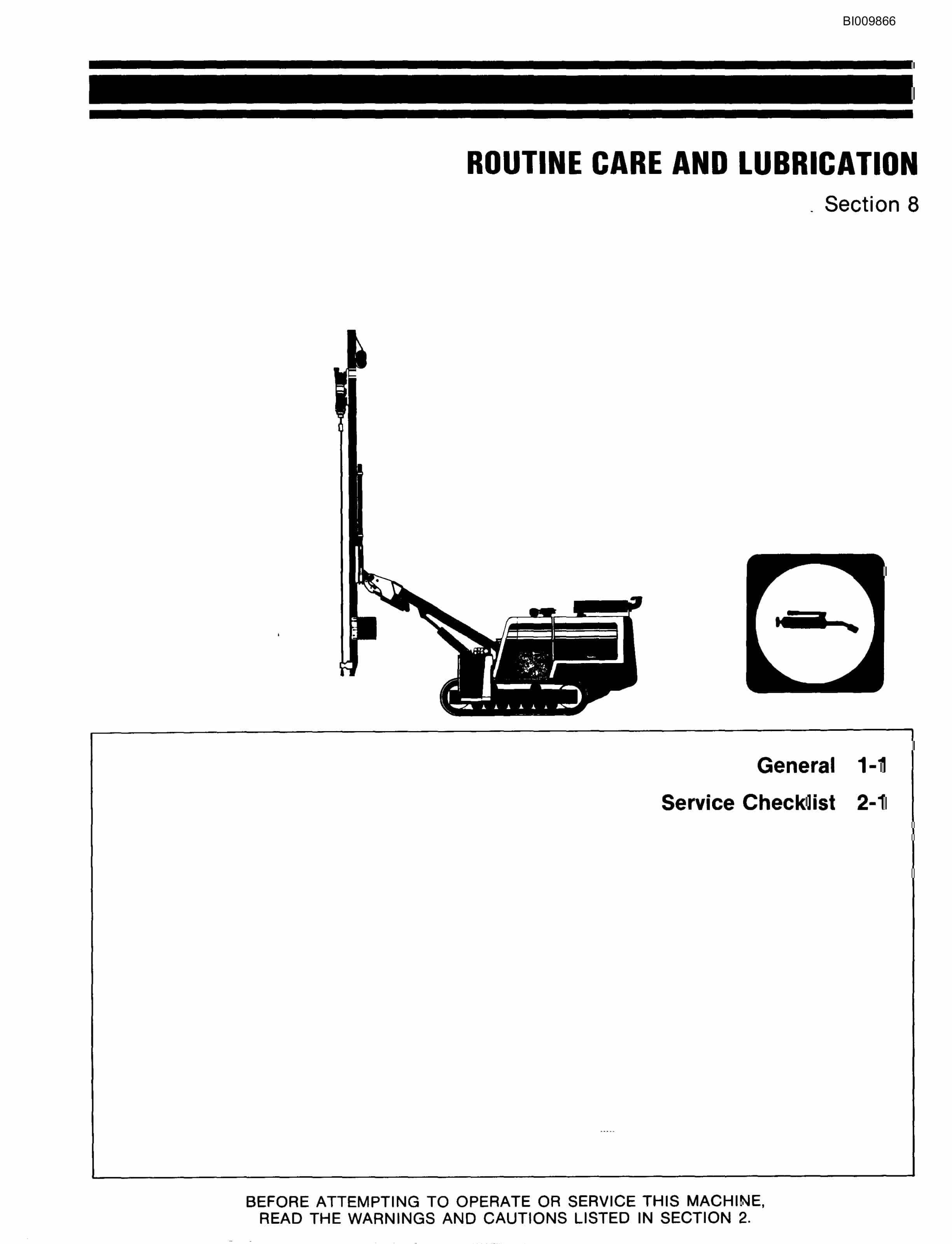 Bucyrus SCH3500 Hydra-Trac Technical Manual BI009866-4