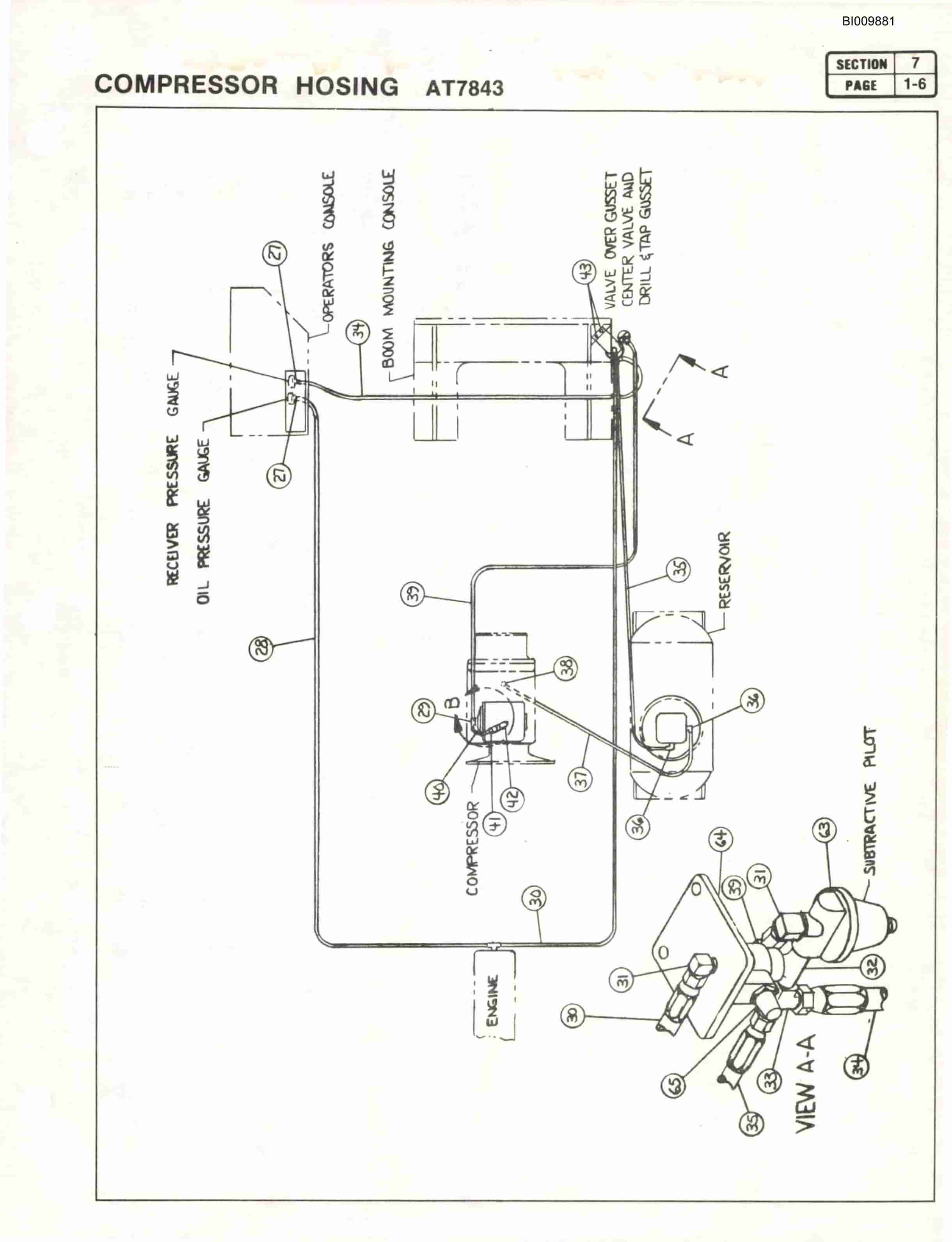 Bucyrus SCH3500 Self-Contained Hydraulic Track Drill Parts Catalog BI009881-5