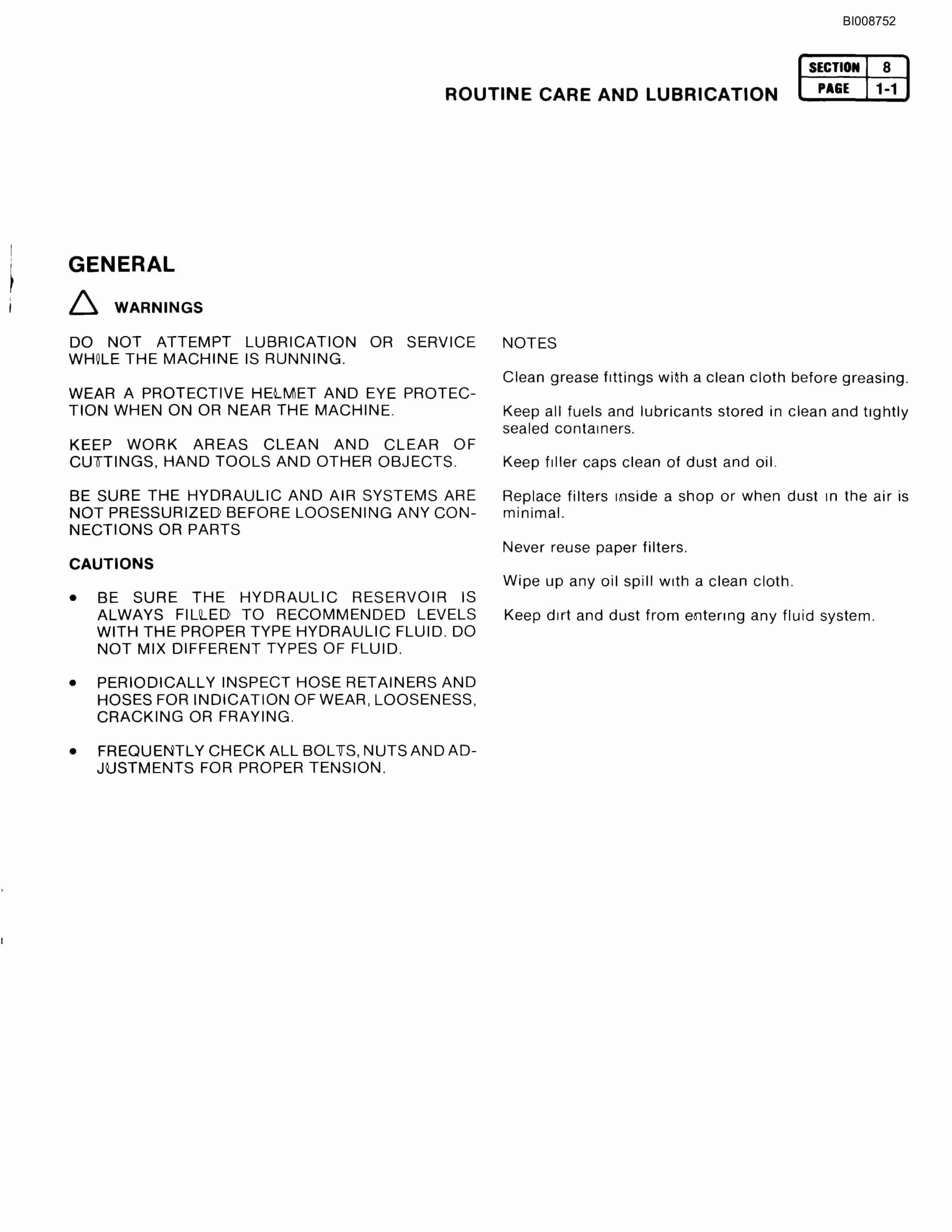 Bucyrus SCH3500A All Hydraulic Drilling Package Technical Manual BI008752-3
