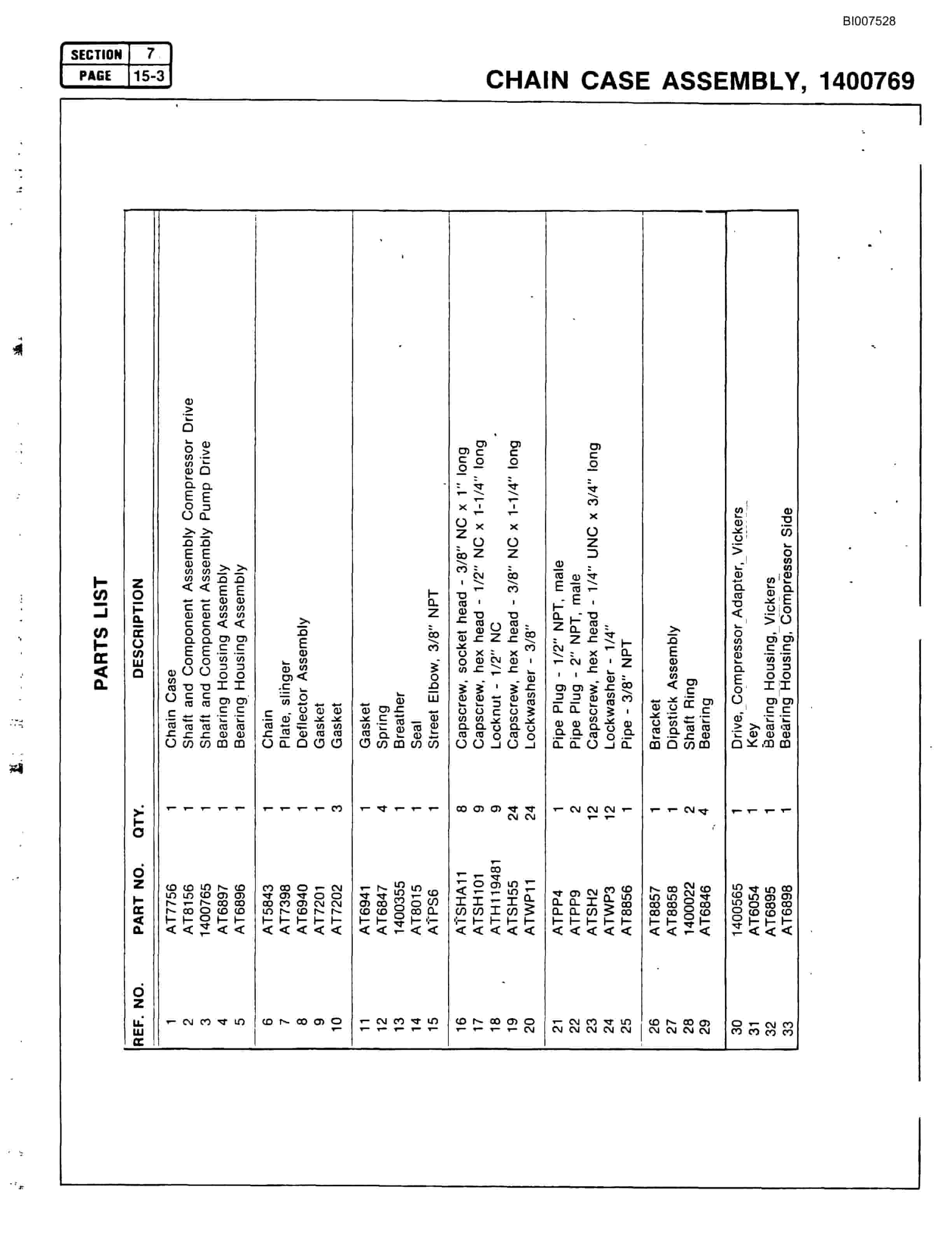 Bucyrus SCH3500AV, SCH3500A Self Contained Hydraulic Drill Carrier Parts Catalog BI007528-2