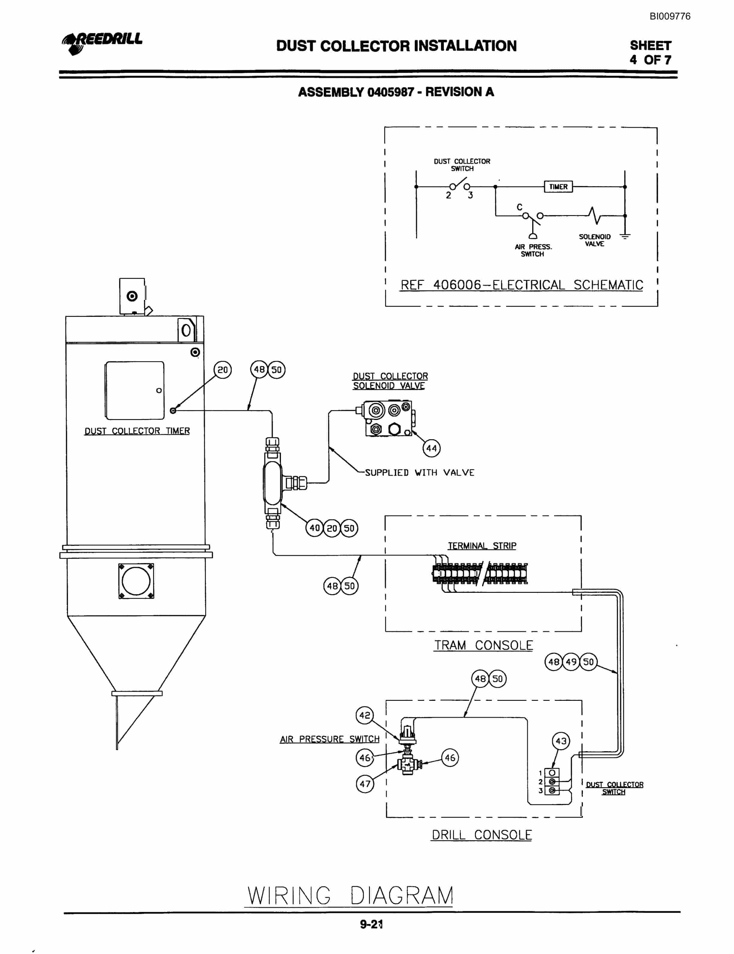 Bucyrus SCH4000 Hydraulic Track Drill Parts Catalog BI009776-5
