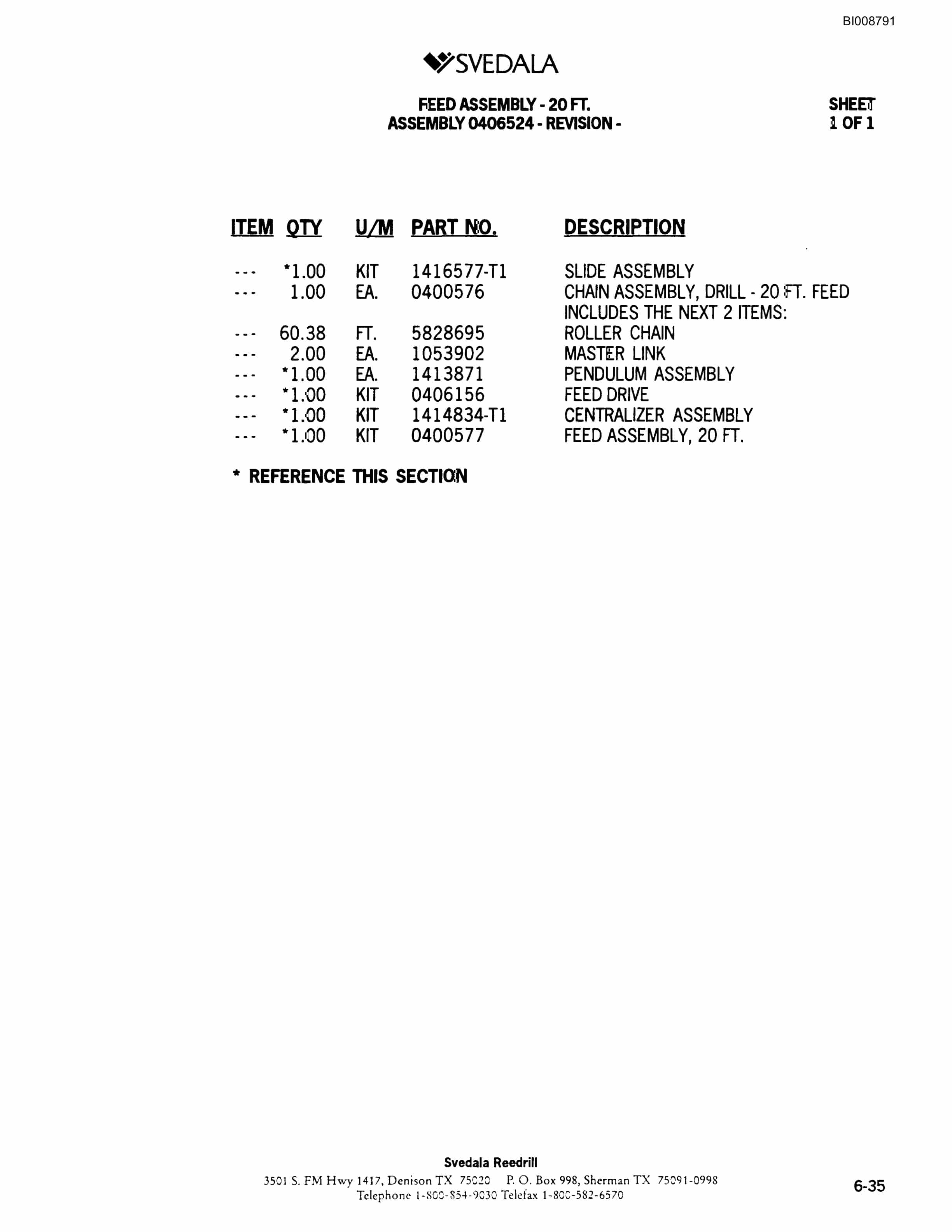 Bucyrus SCH5000 Hydra-Trac Parts Catalog BI008791-3