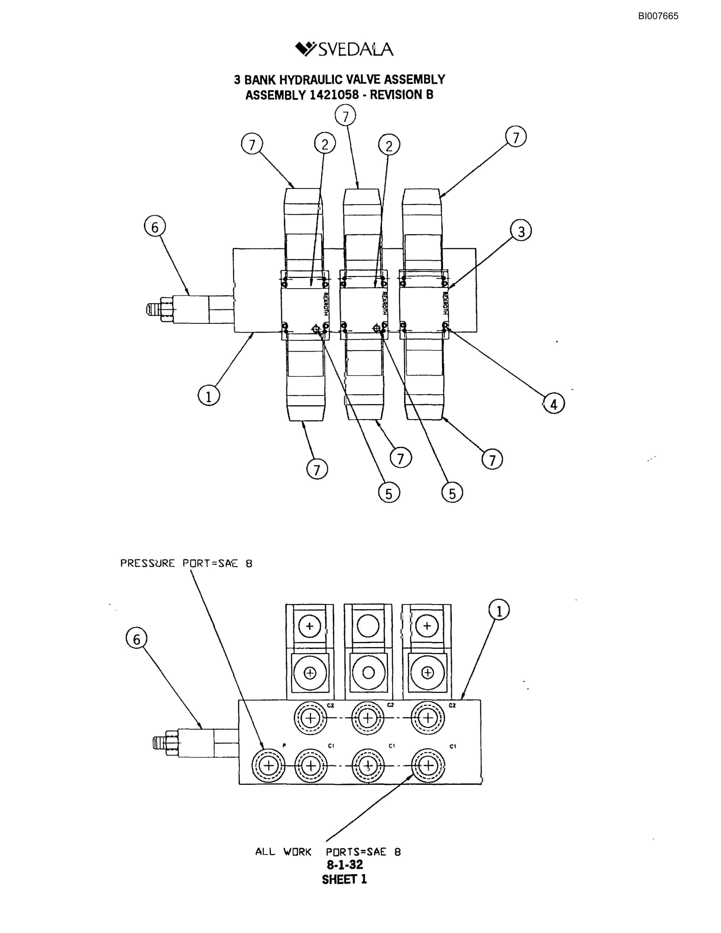 Bucyrus SCH5000 Hydraulic Track Drill Parts Catalog BI007665-4