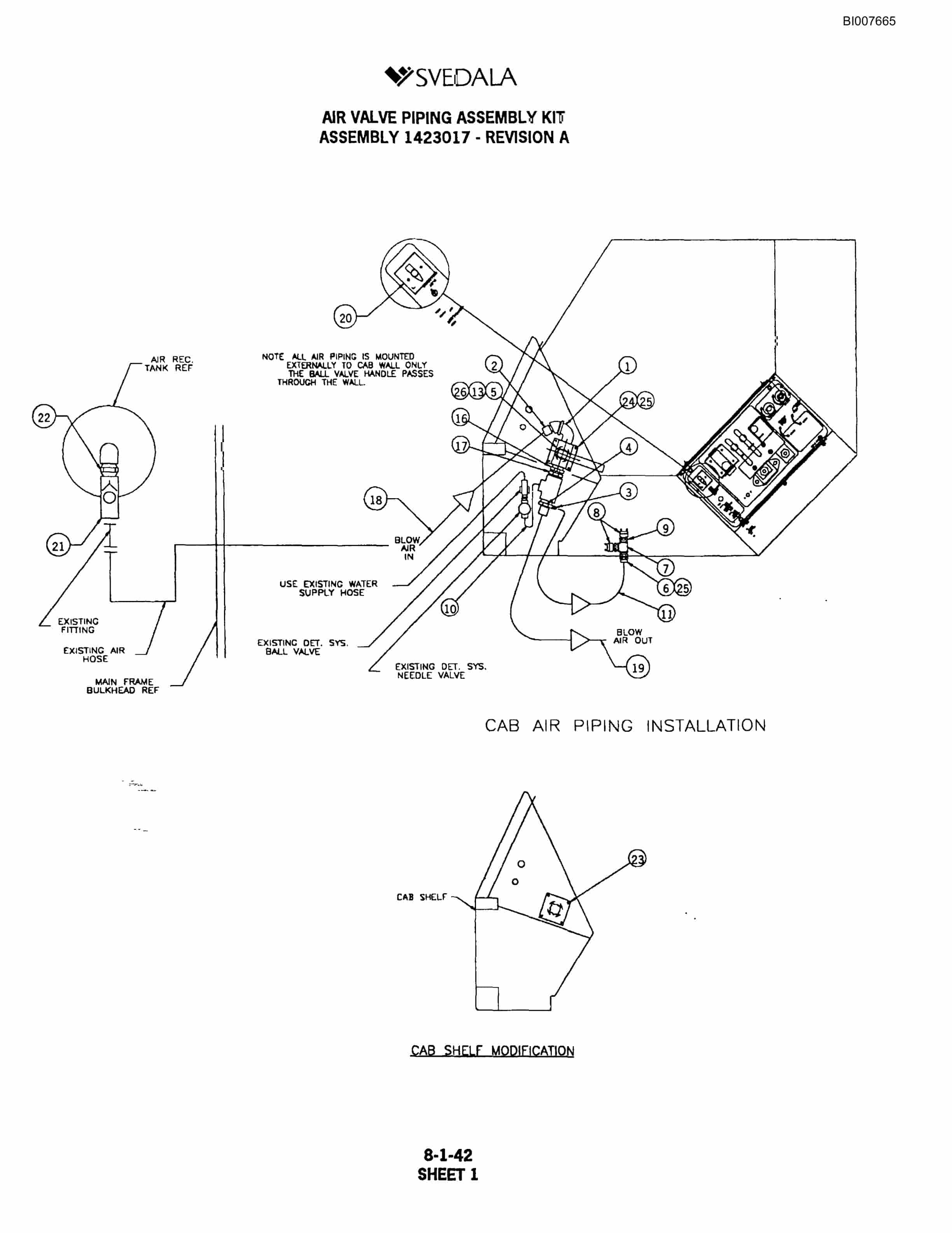 Bucyrus SCH5000 Hydraulic Track Drill Parts Catalog BI007665-5