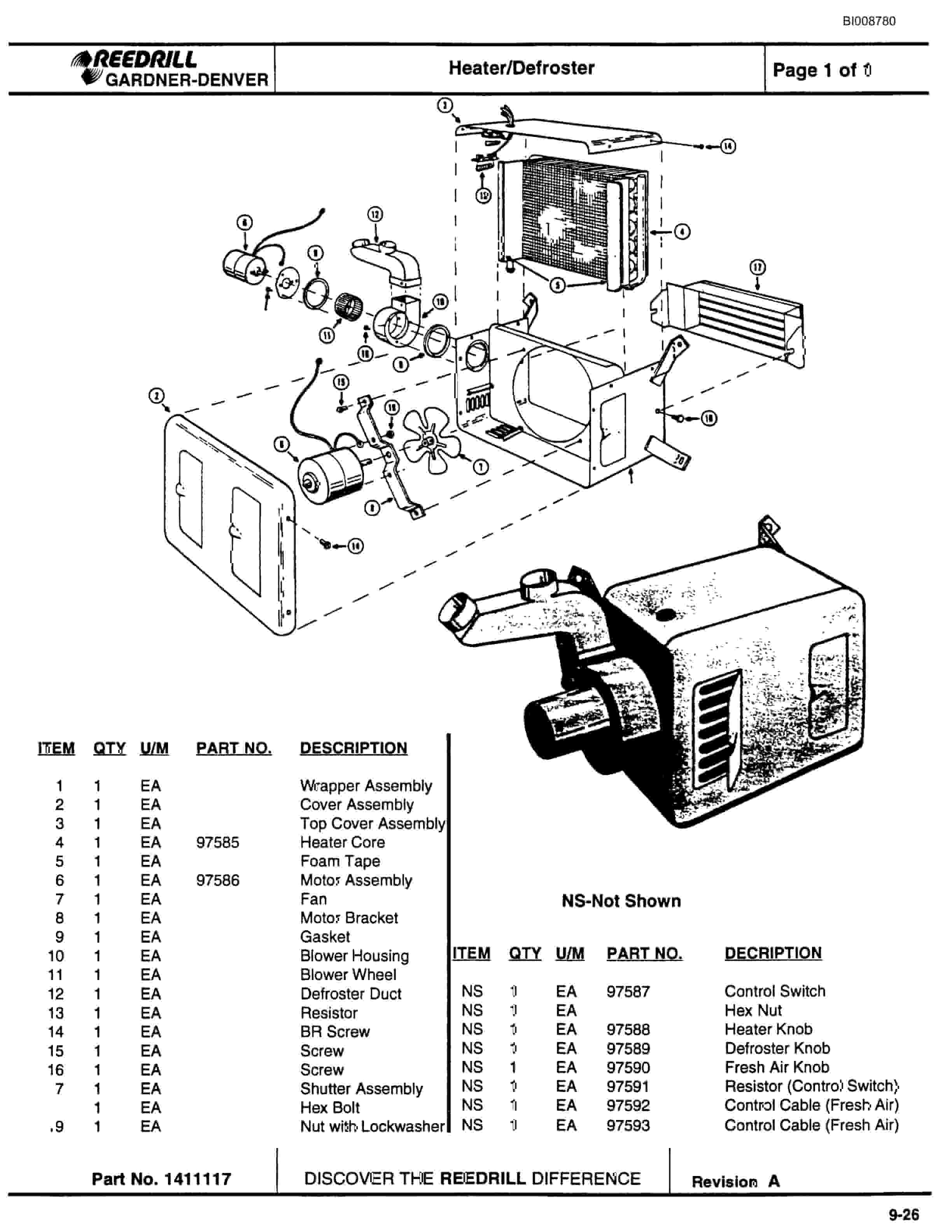 Bucyrus SCH5000 Hydraulic Track Drill Parts Catalog BI008780-5