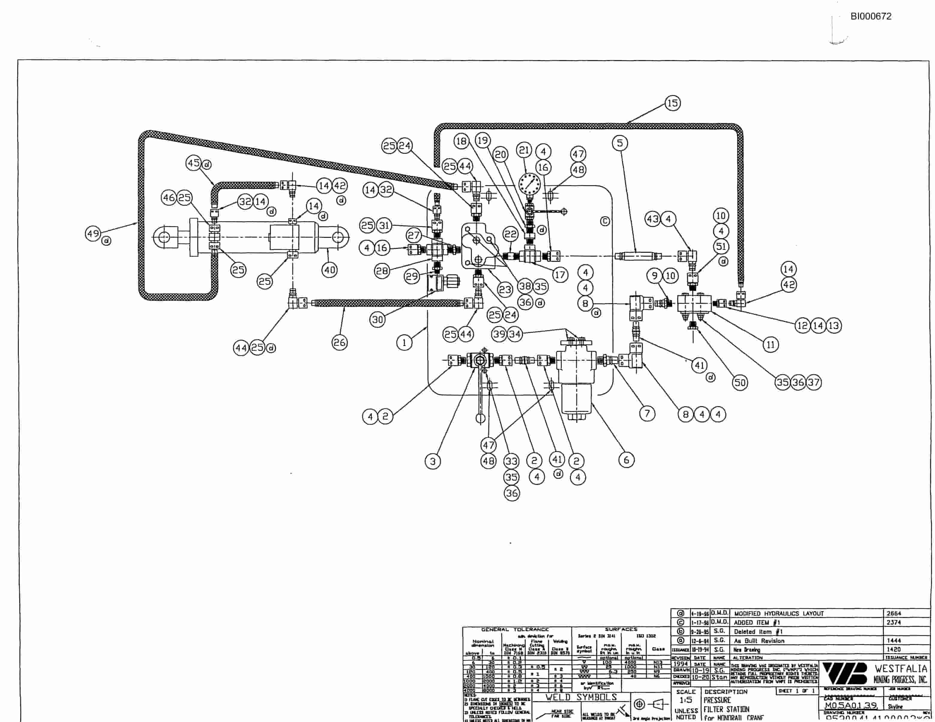 Bucyrus Scharf Monorall System Parts Catalog BI000672-4