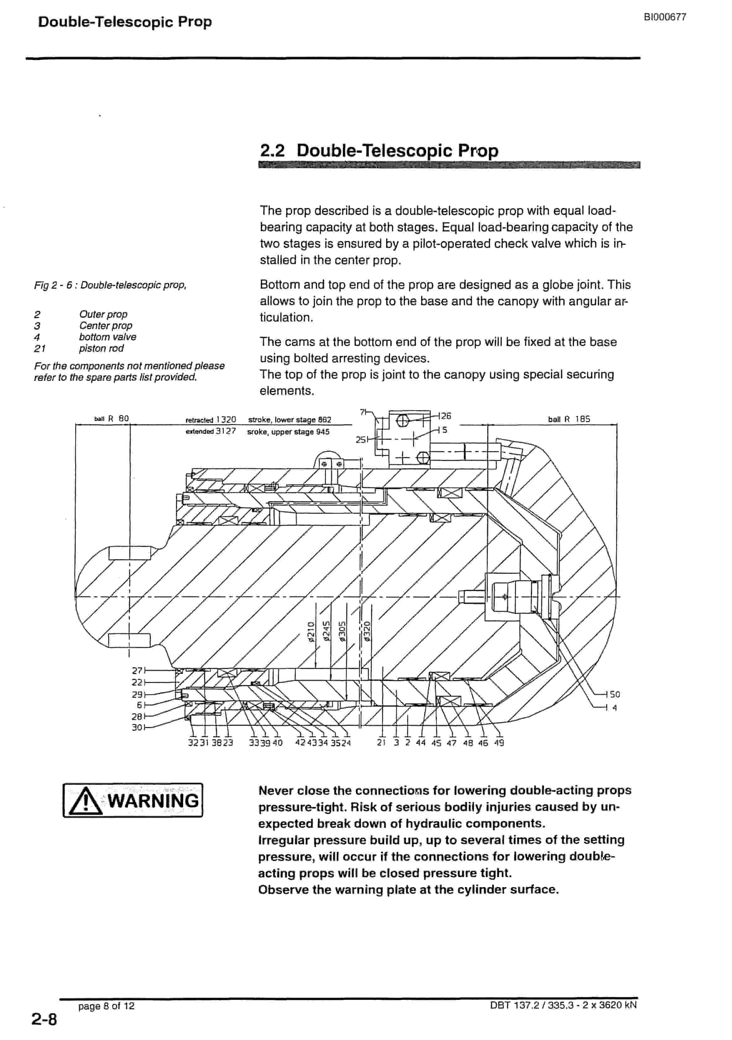 Bucyrus Shield Support Genwal Parts Catalog BI000677-4