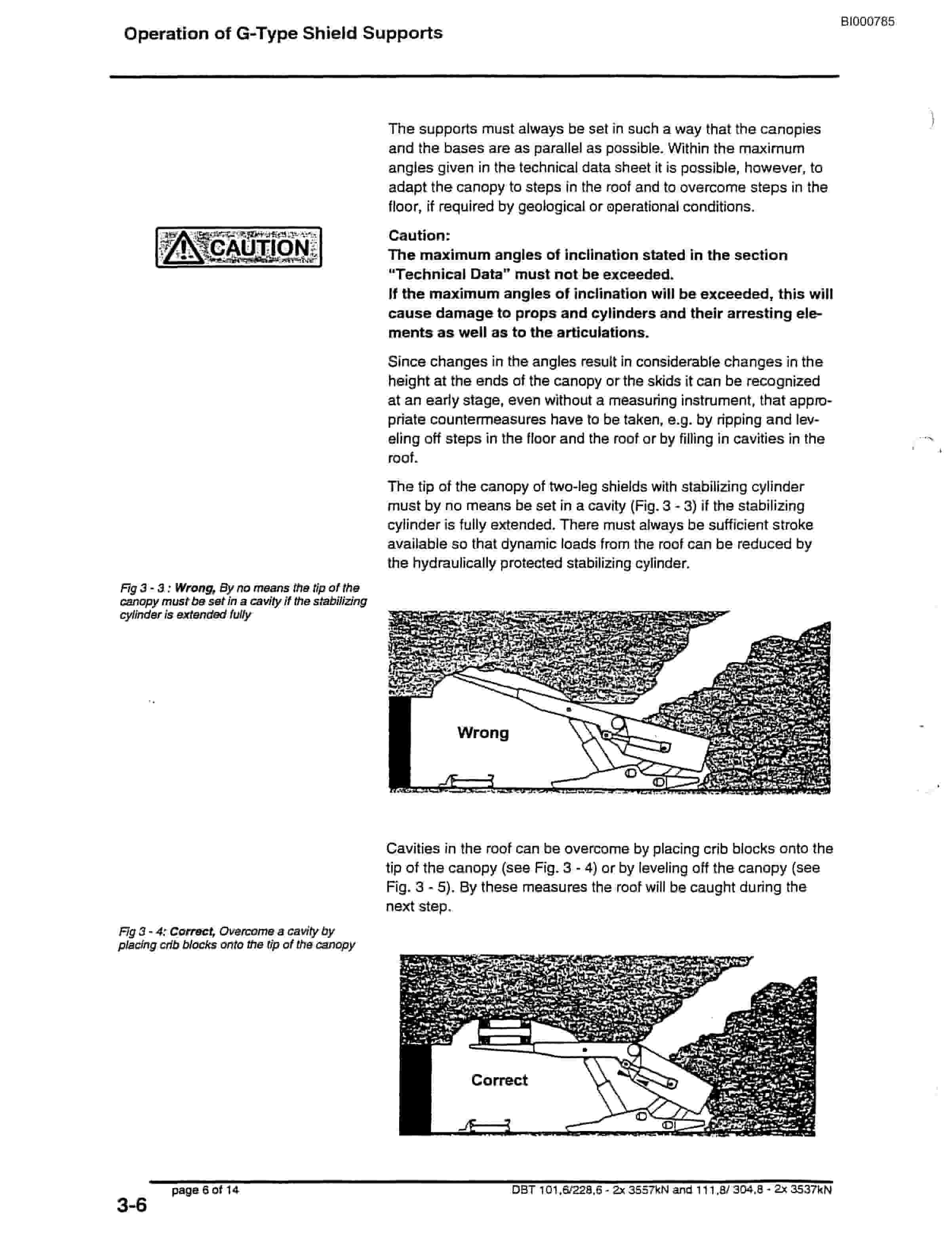 Bucyrus Shield Support Technical Manual BI000785-2