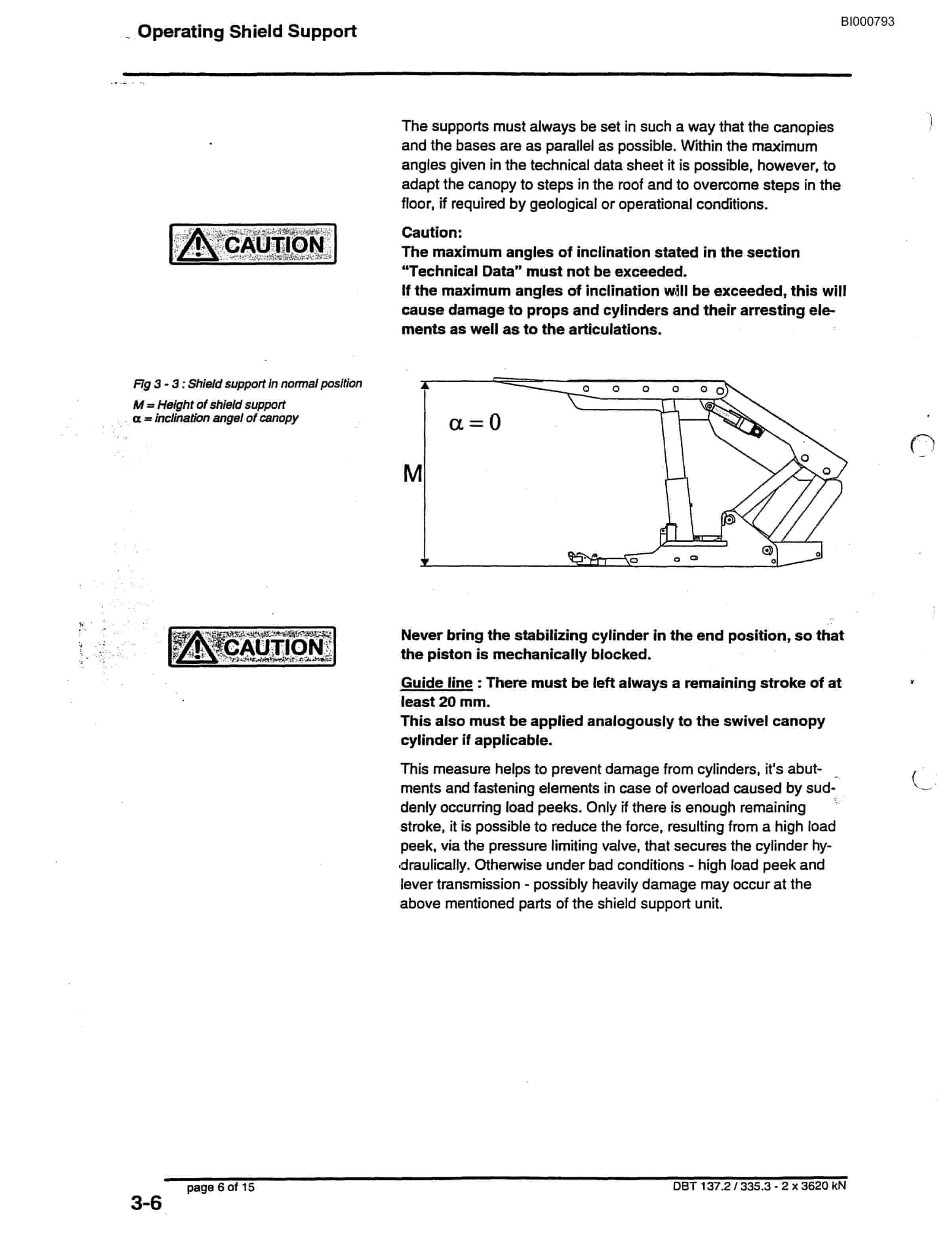 Bucyrus Shield Support Technical Manual BI000793-2
