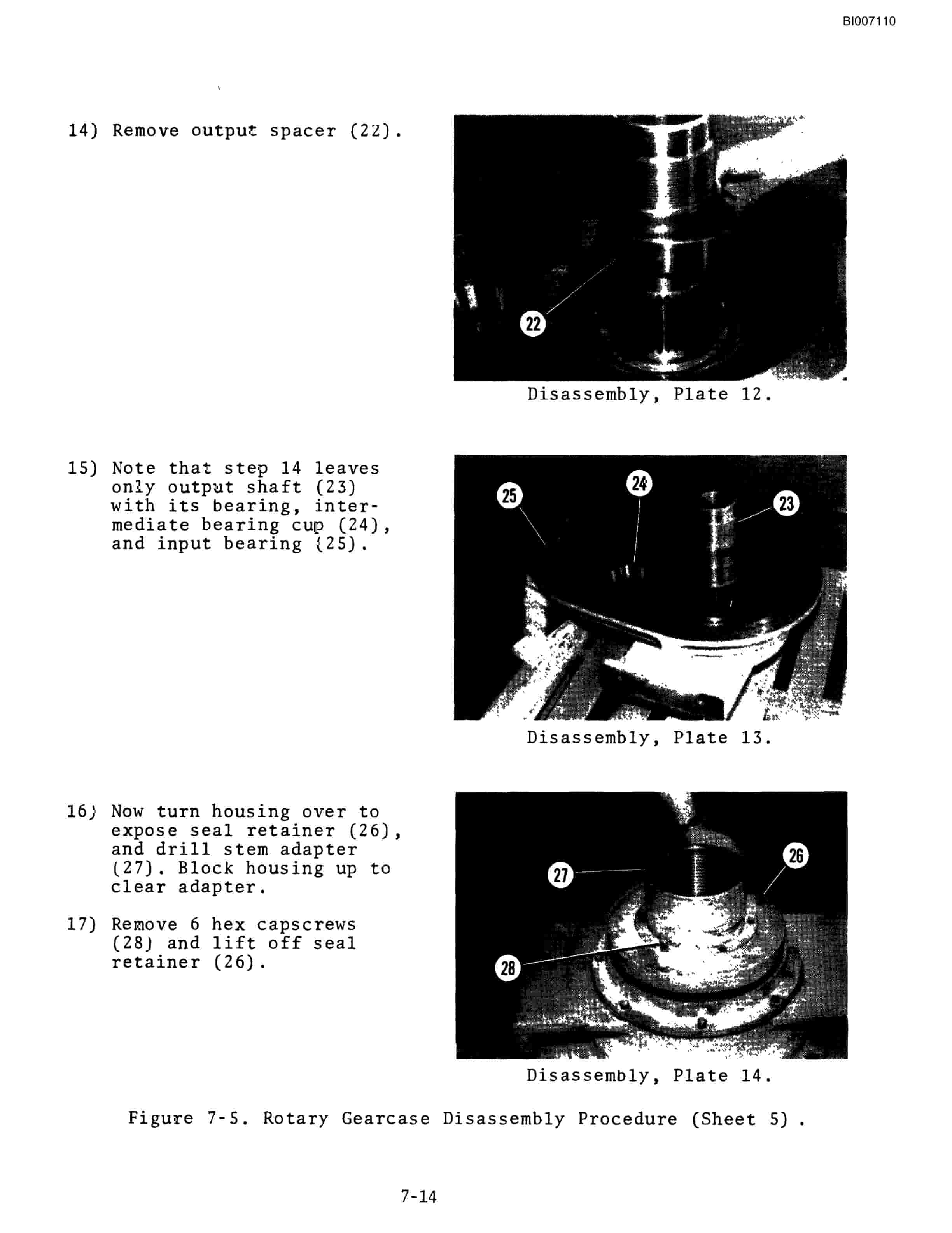 Bucyrus SK-25, SK-40 Technical Manual BI007110-4