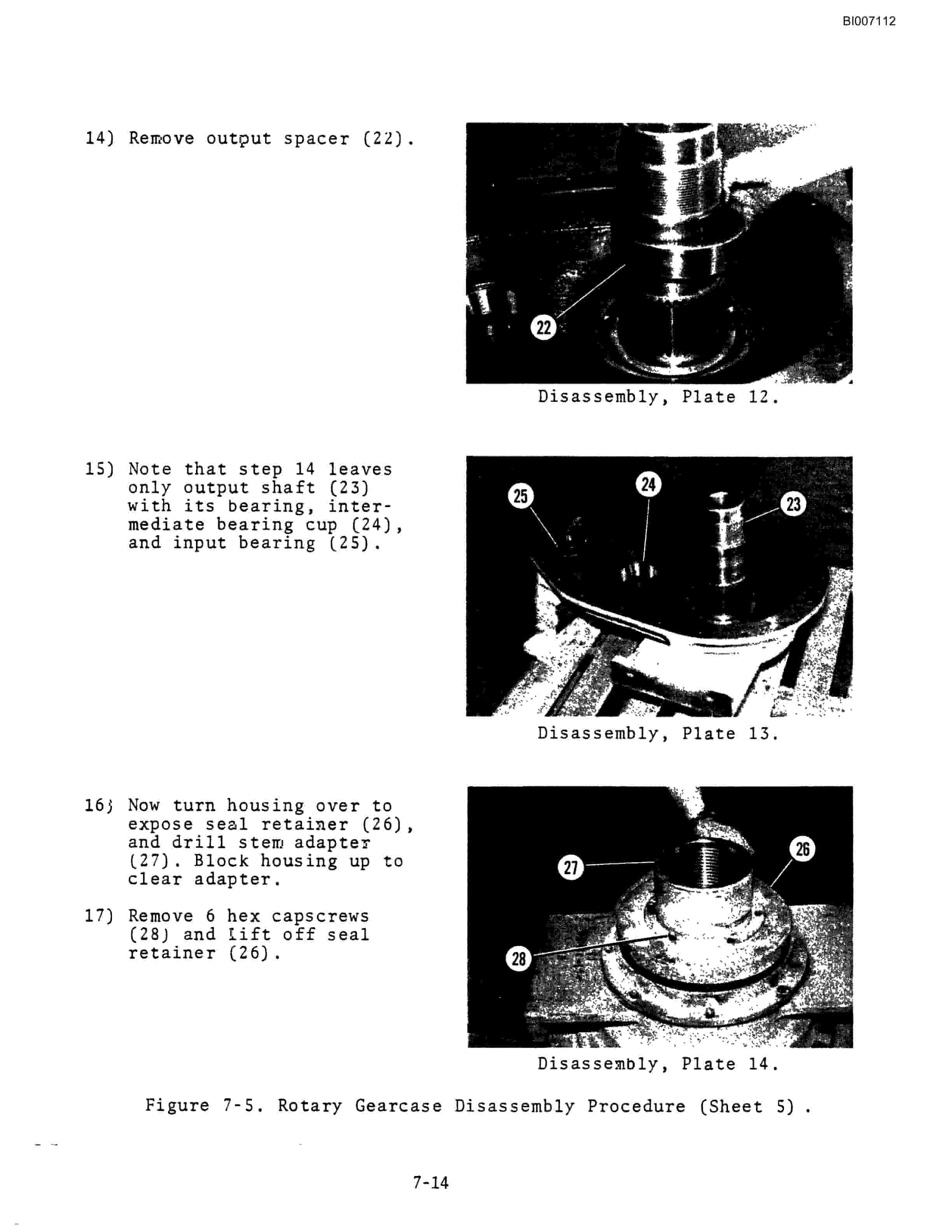 Bucyrus SK-25, SK-40 Technical Manual BI007112-4