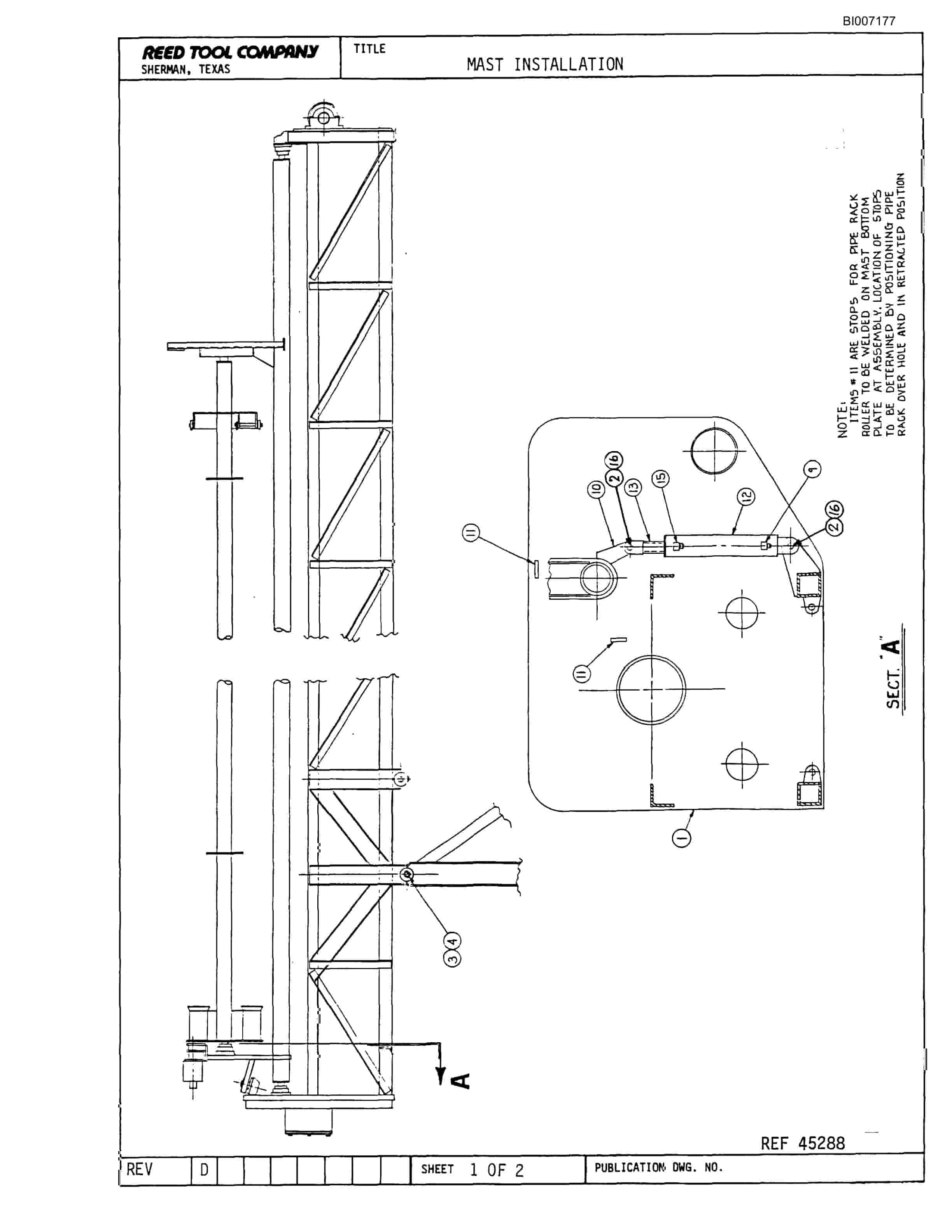 Bucyrus SK-35 High Pressure Parts Catalog BI007177-2