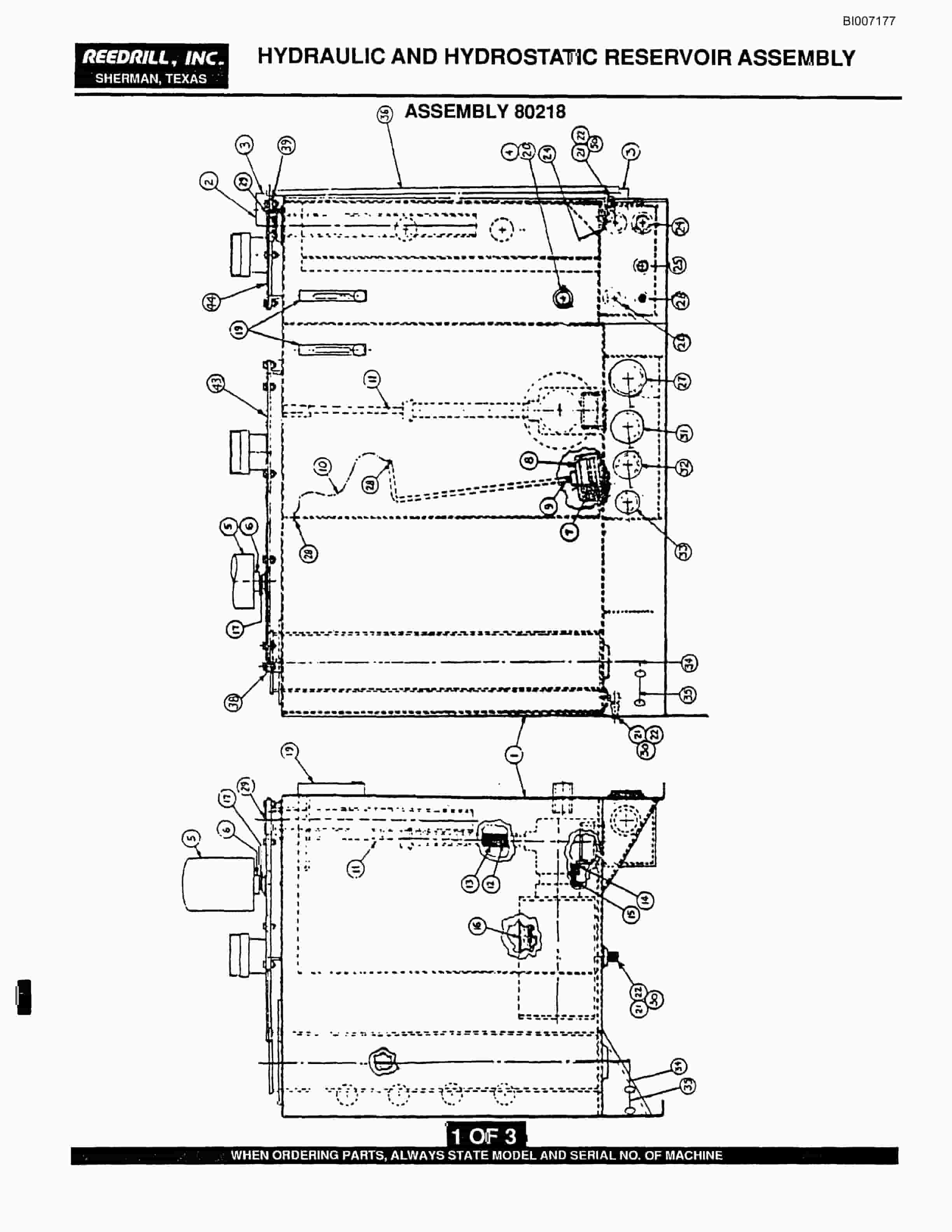 Bucyrus SK-35 High Pressure Parts Catalog BI007177-3