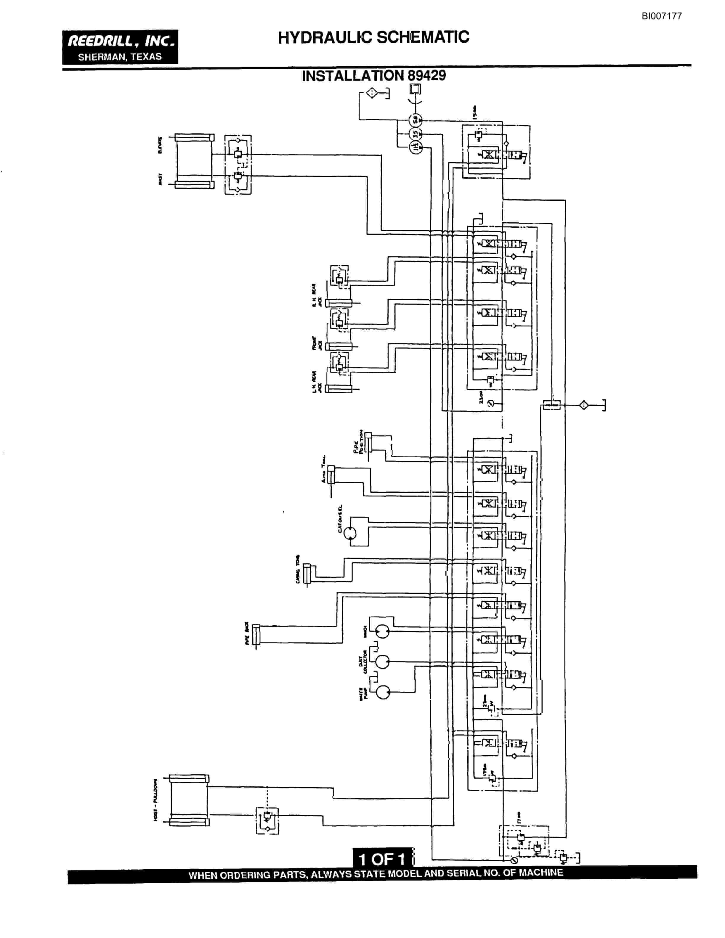 Bucyrus SK-35 High Pressure Parts Catalog BI007177-5