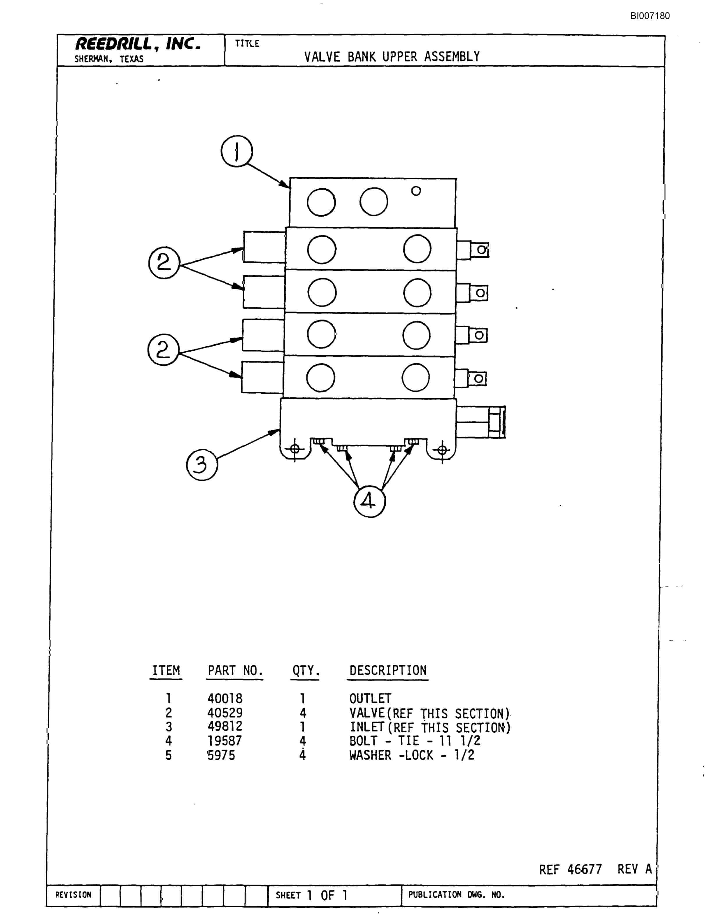 Bucyrus SK-35 High Pressure Parts Catalog BI007180-4