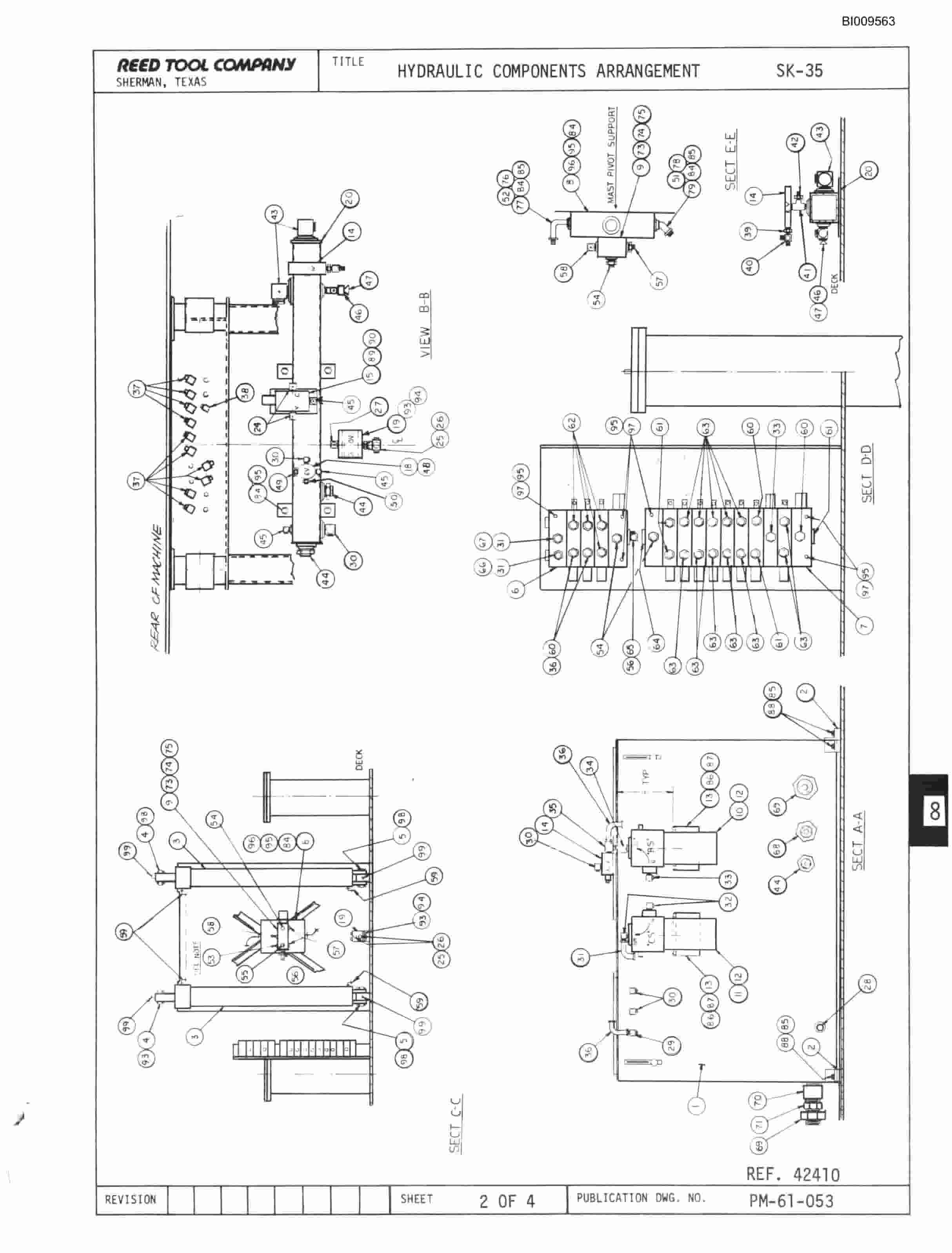 Bucyrus SK-35 Parts Catalog BI009563-4