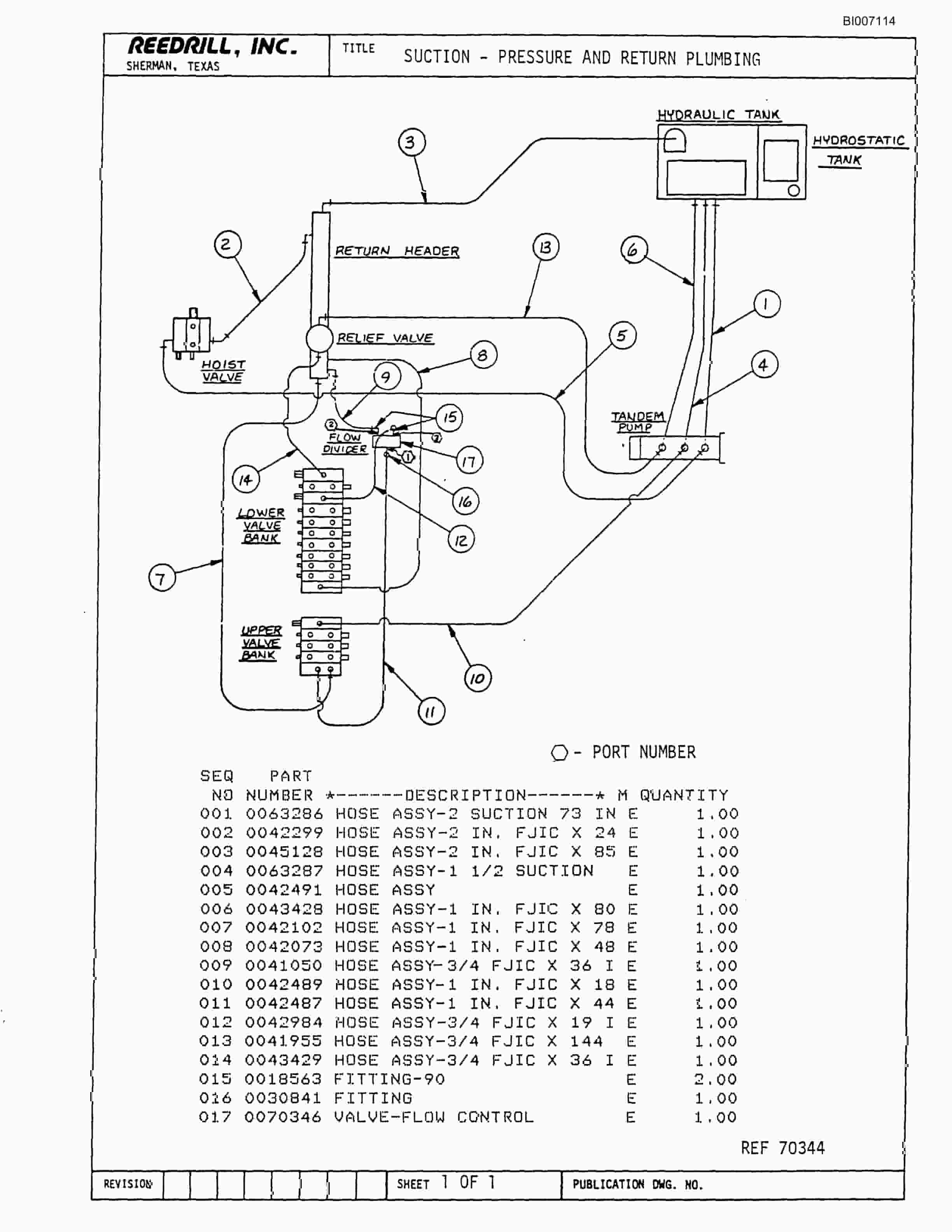 Bucyrus SK-40 Parts Catalog BI007114-3