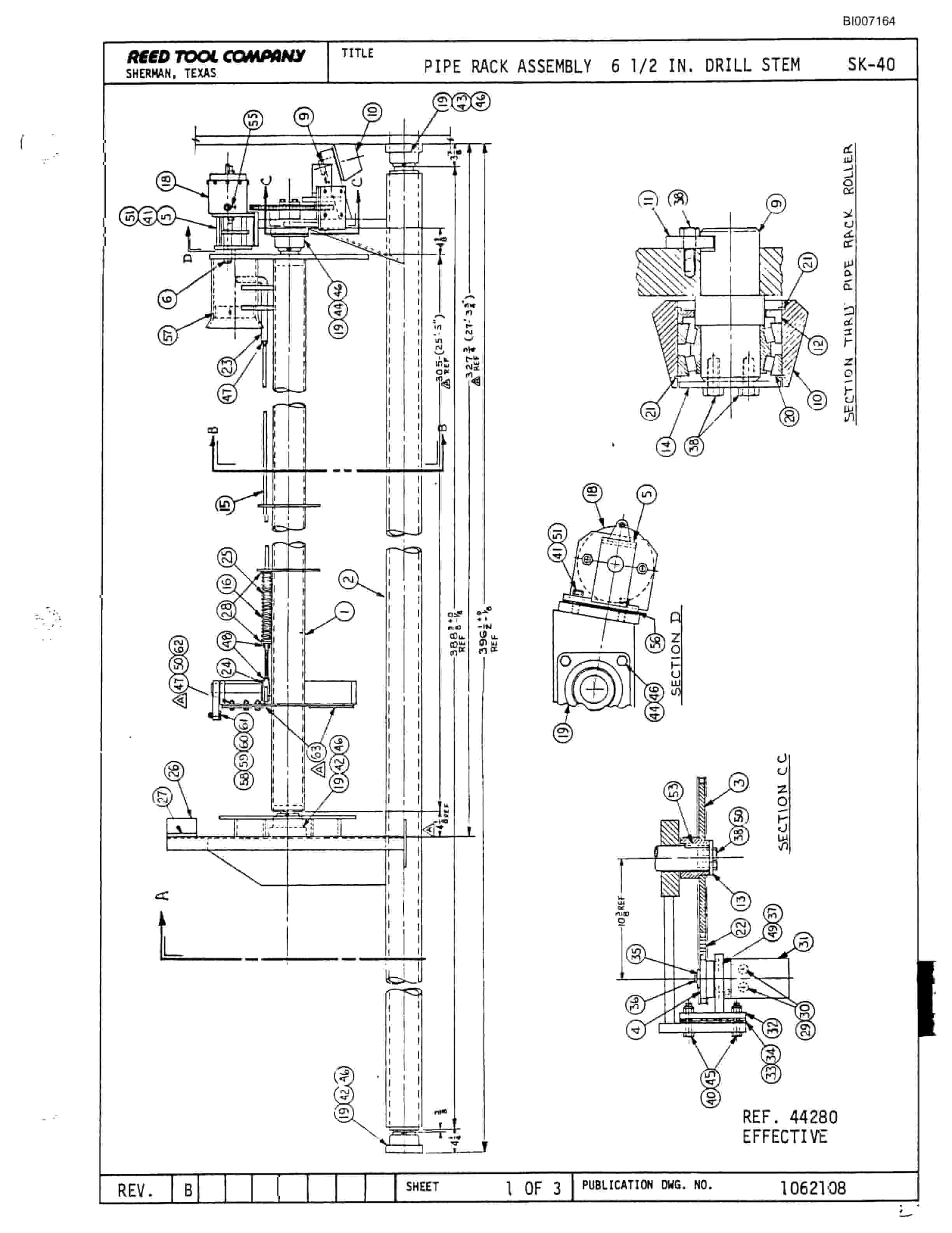 Bucyrus SK-40 Parts Catalog BI007164-5