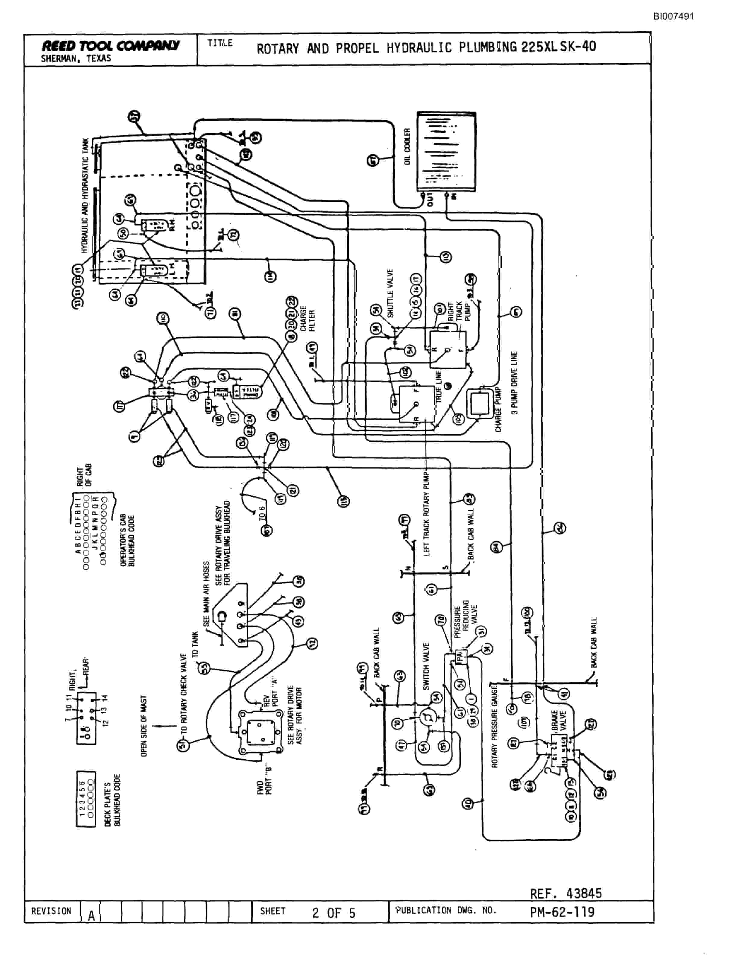 Bucyrus SK-40 Parts Catalog BI007491-4