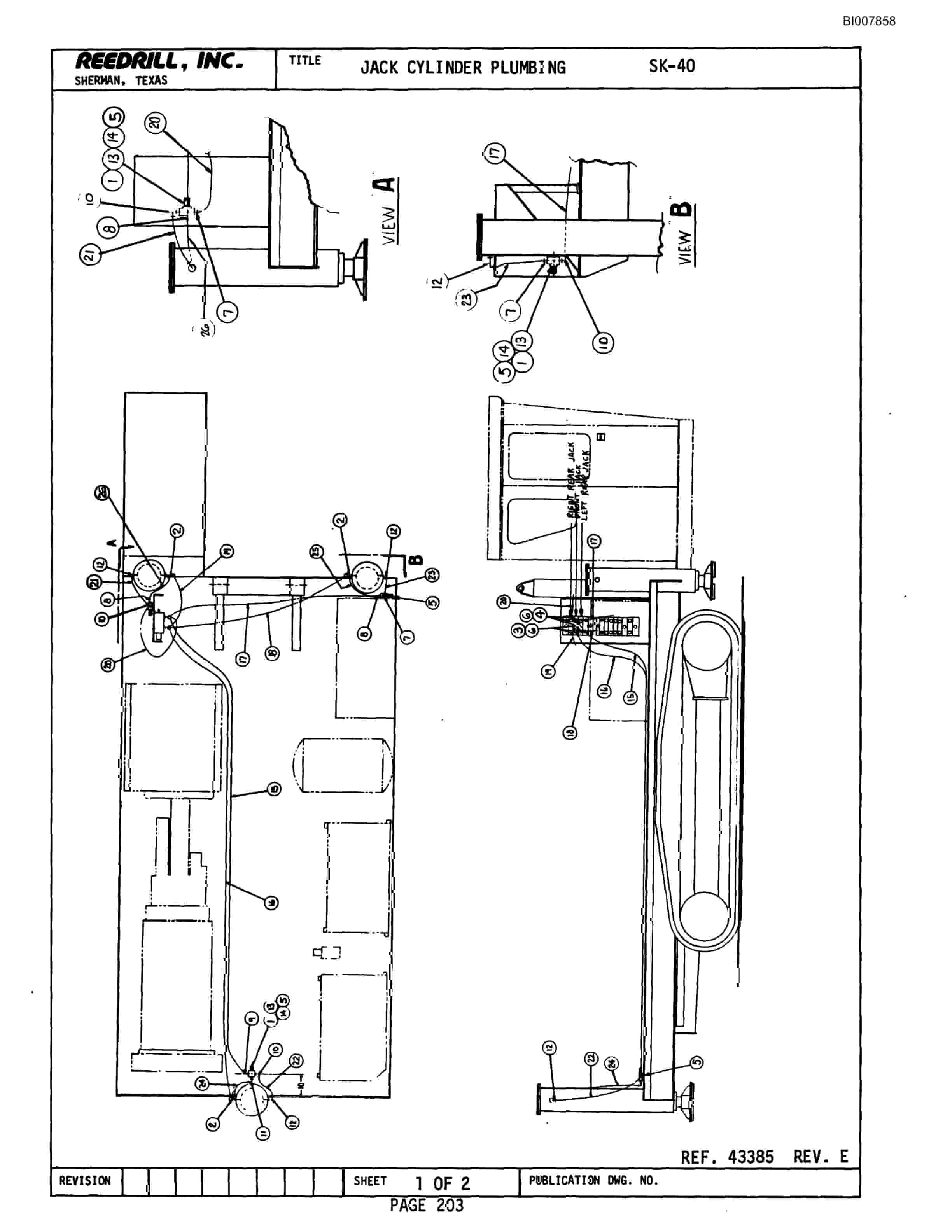 Bucyrus SK-40 Parts Catalog BI007858-5