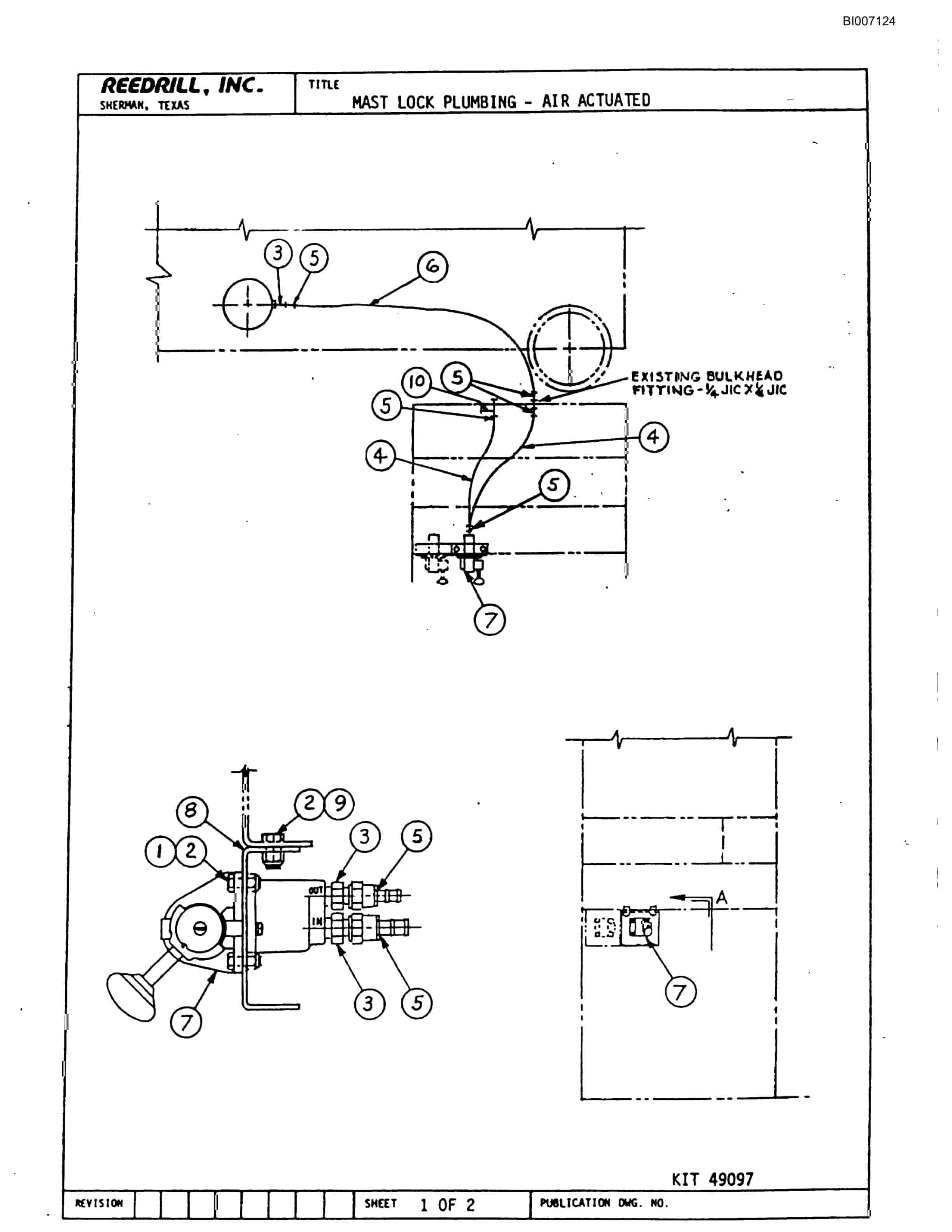 Bucyrus SK-40HP Parts Catalog BI007124-4