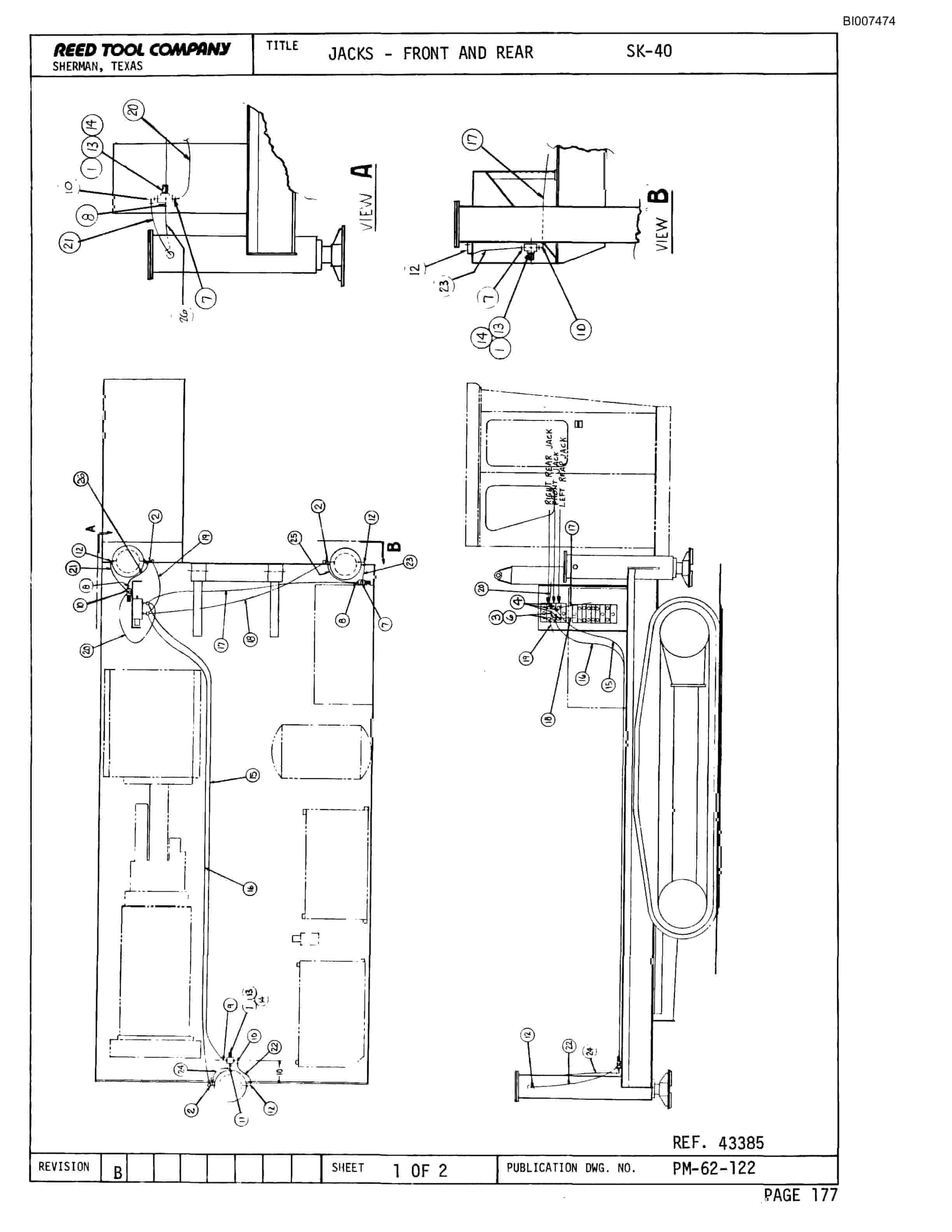 Bucyrus SK-40HP Parts Catalog BI007474-4