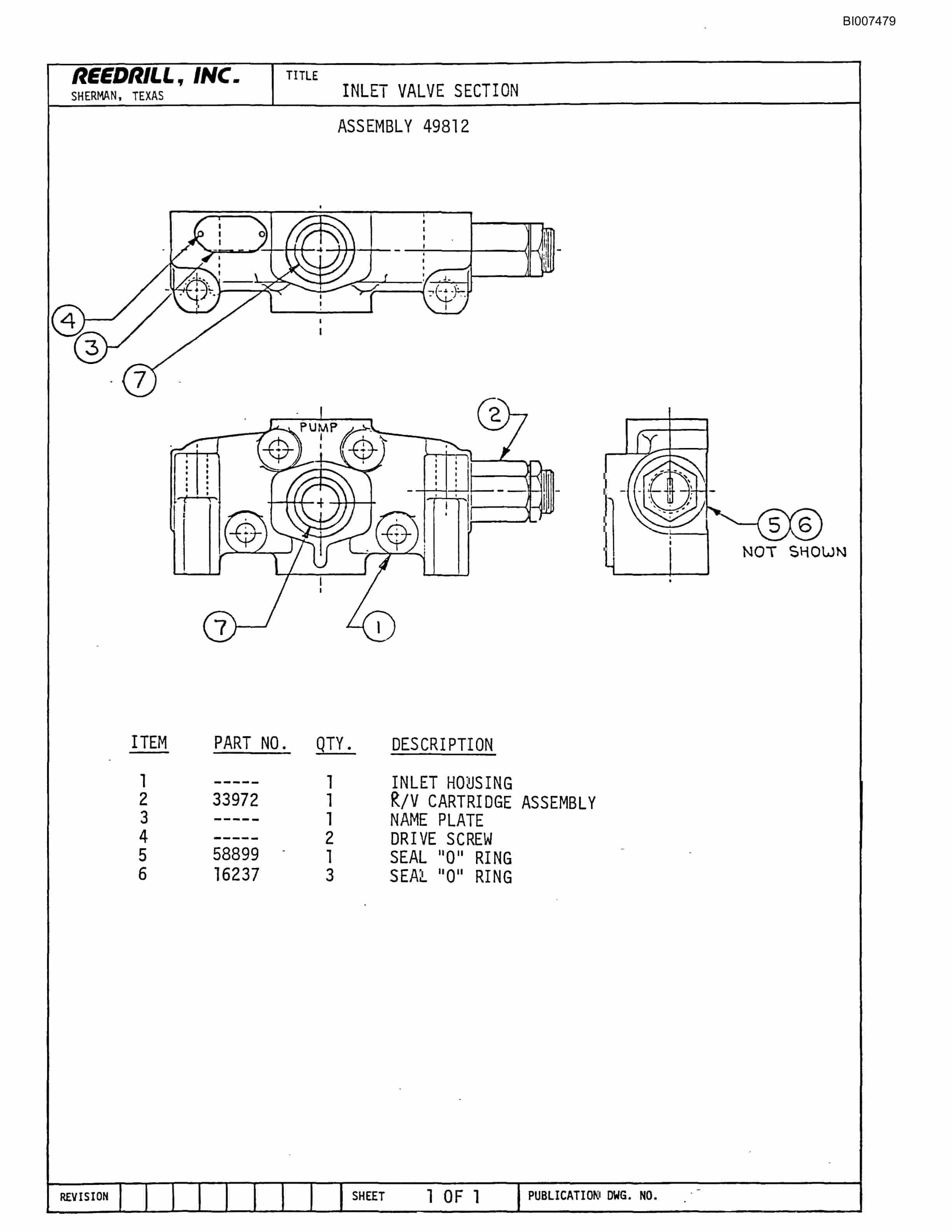 Bucyrus SK-40HP Parts Catalog BI007479-4